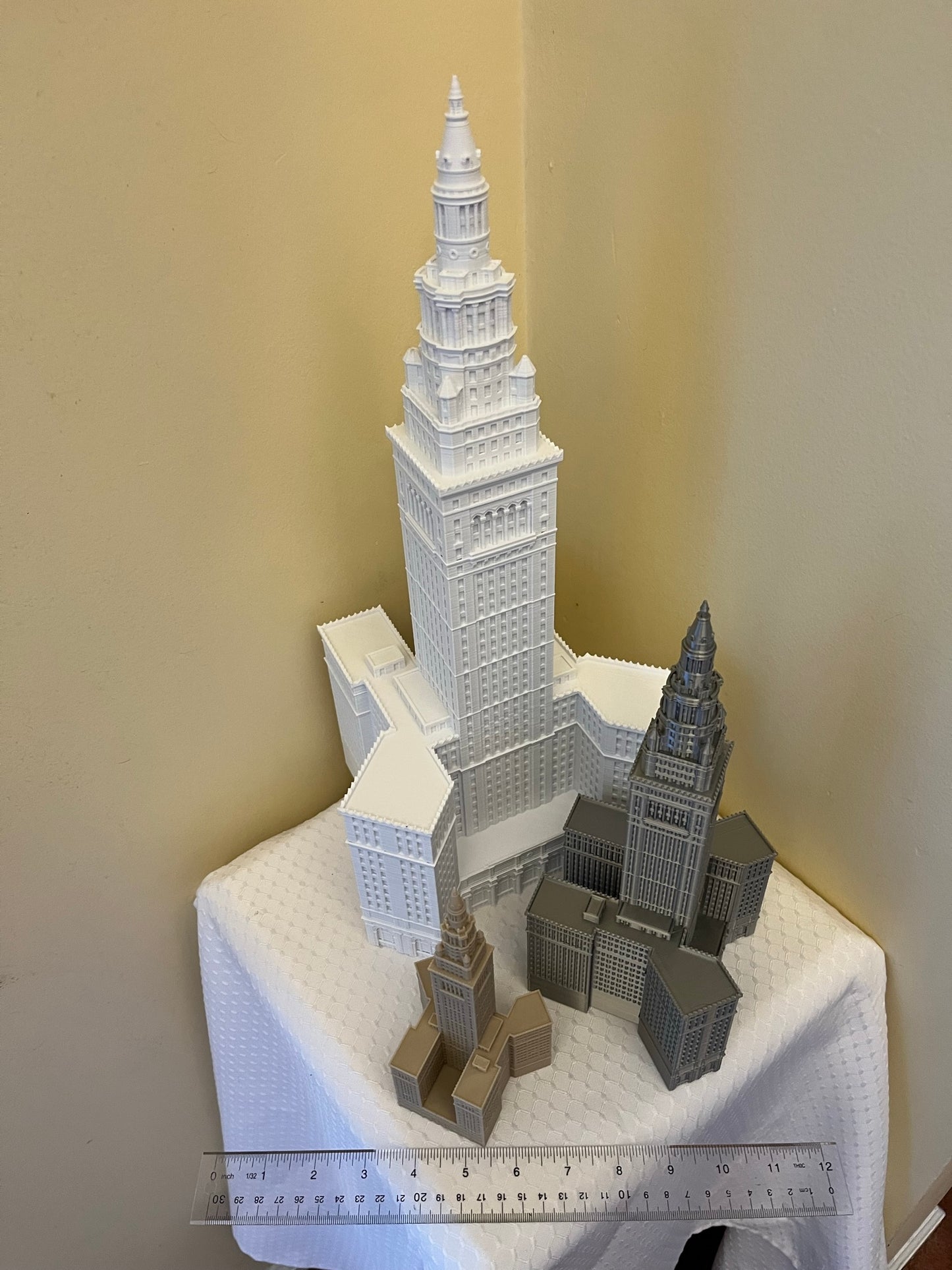 Cleveland Terminal Tower Model- 3D Printed