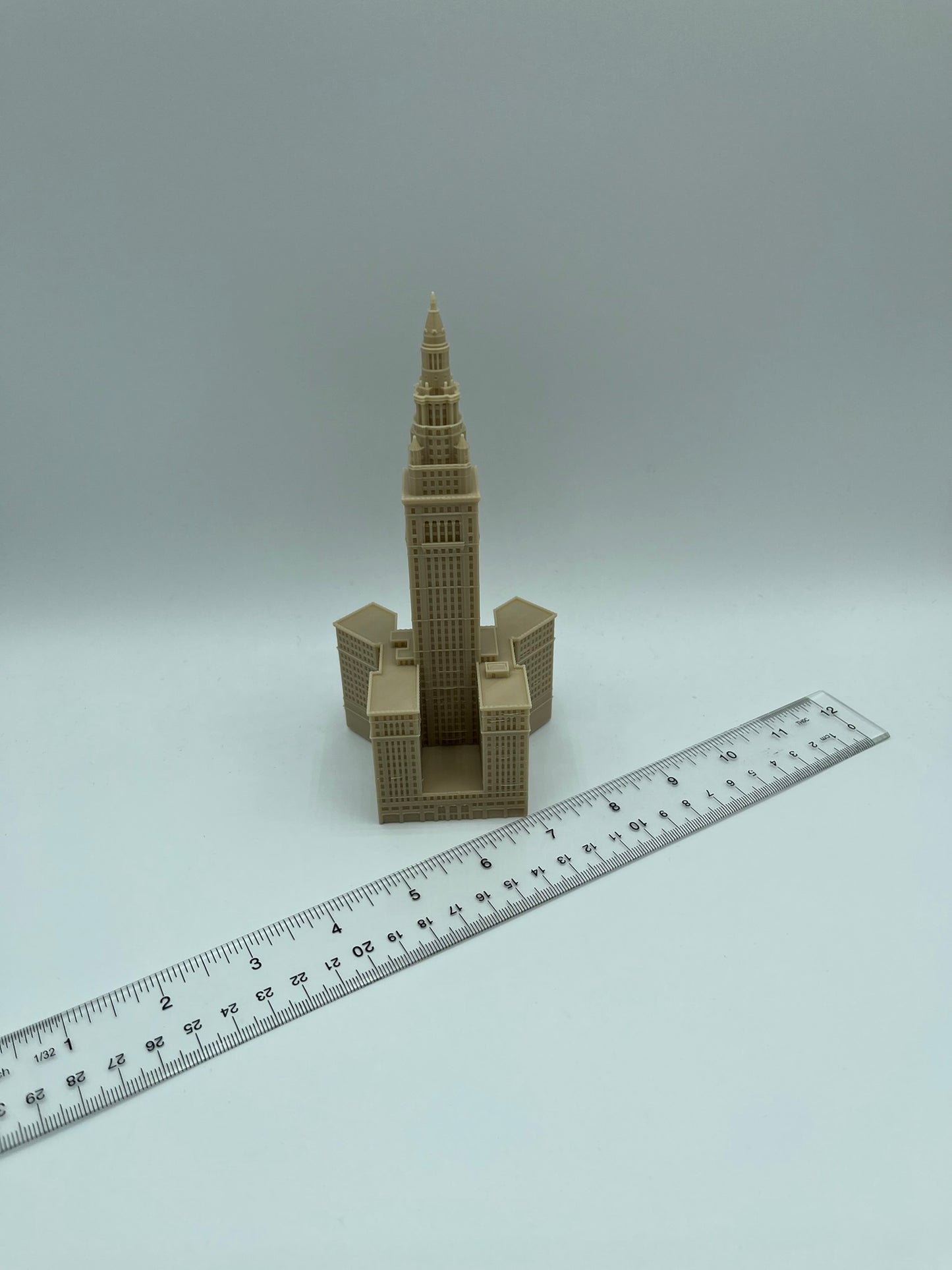 Cleveland Terminal Tower Model- 3D Printed