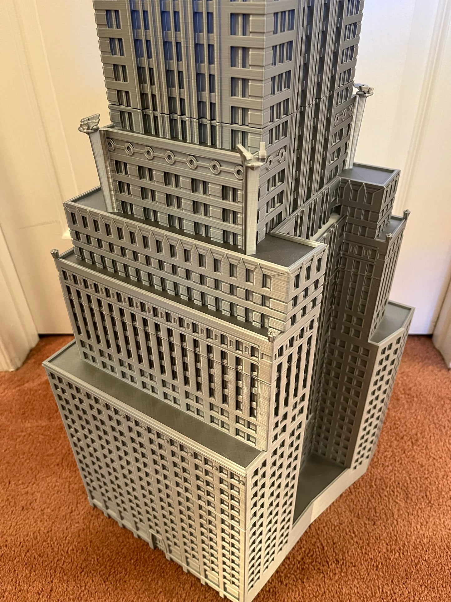 Extra Large Chrysler Building Model- 3D Printed