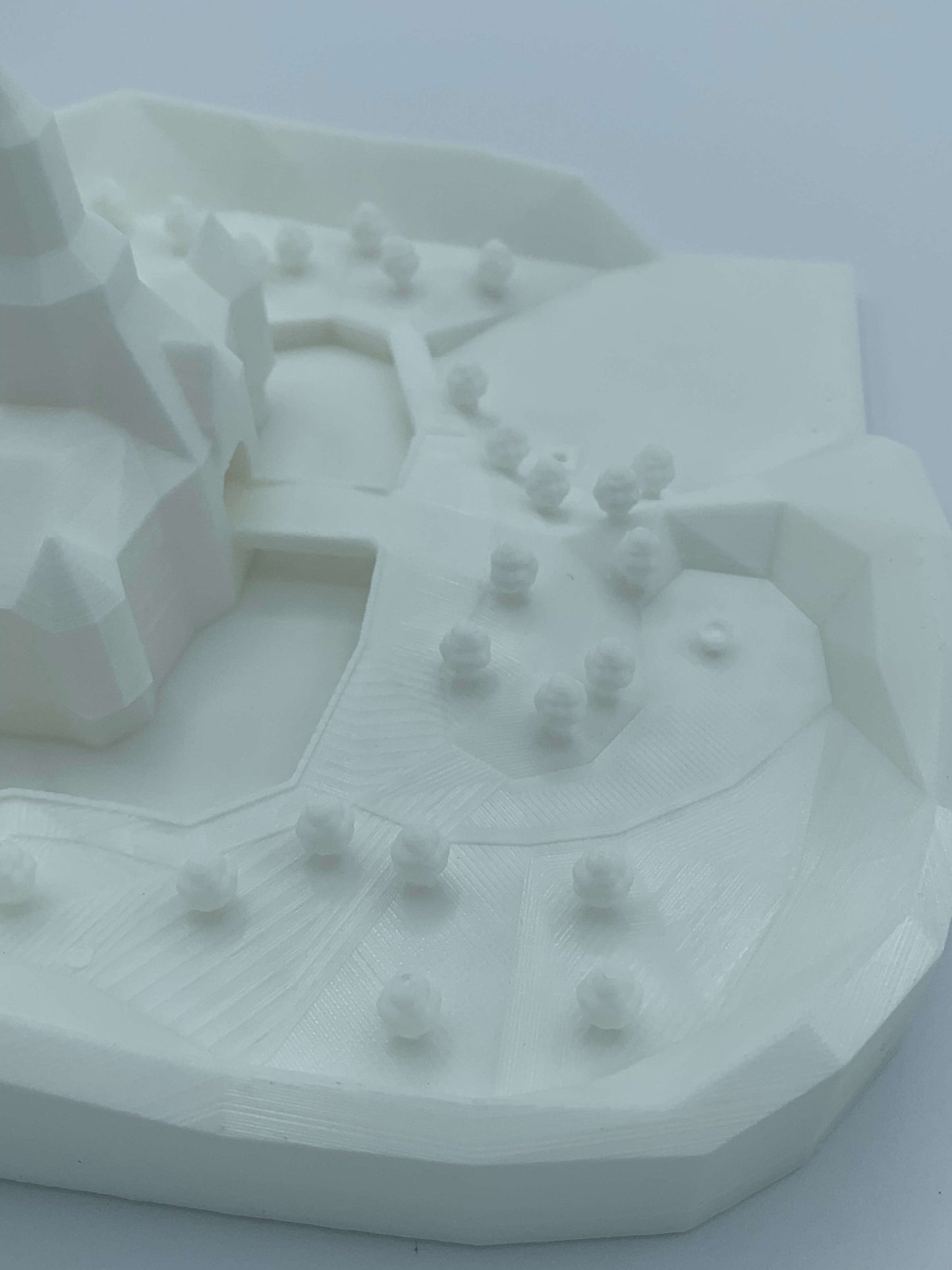 Peach's Castle N64 3D Printed Model