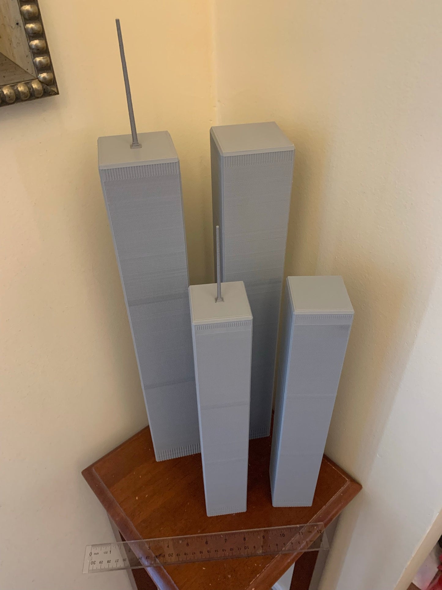 Twin Towers Model- 3D Printed