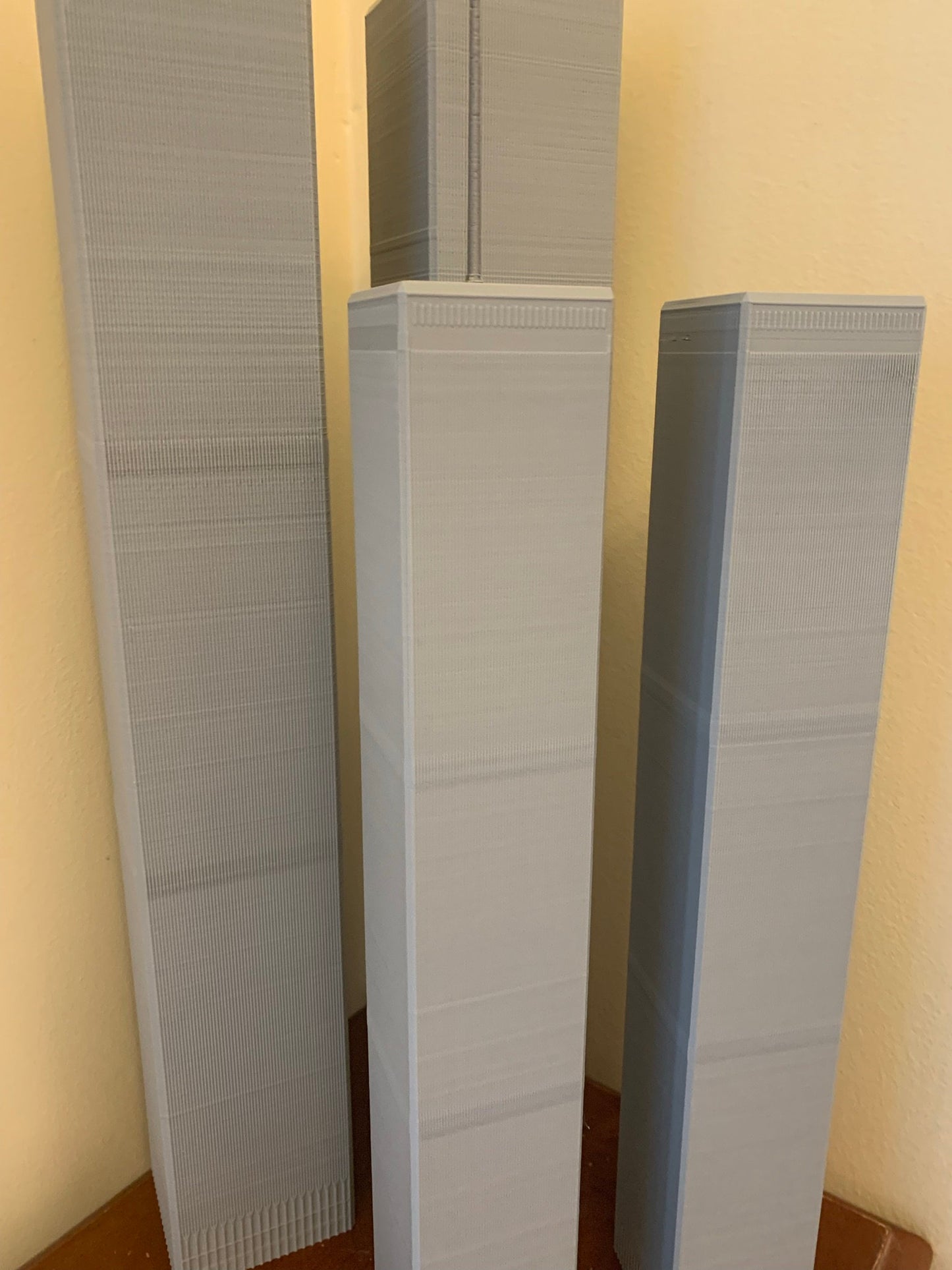 Twin Towers Model- 3D Printed