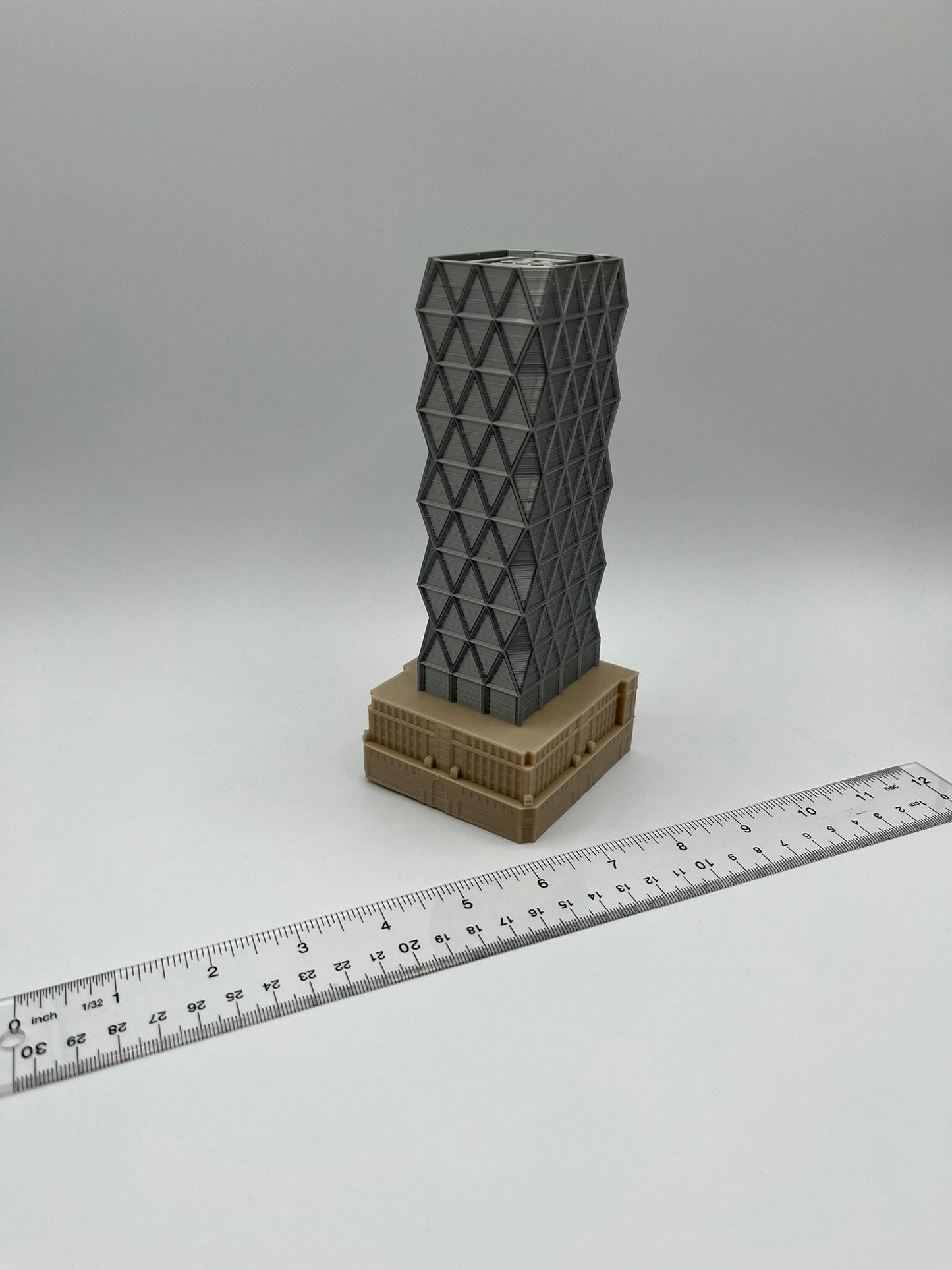 Hearst Tower Model- 3D Printed