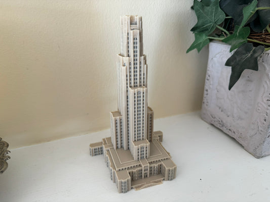 Cathedral of Learning Model- 3D Printed Full Color