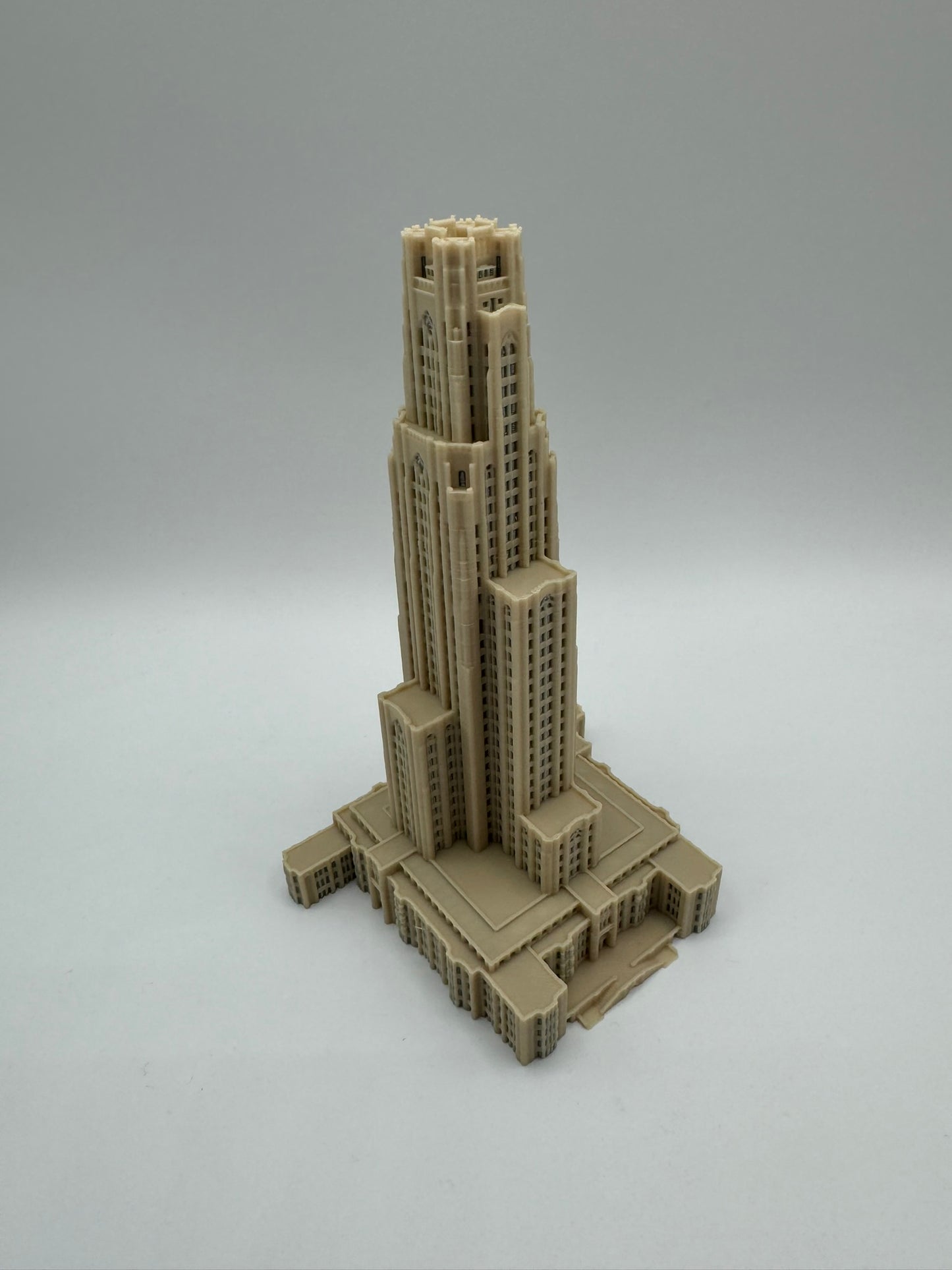 Cathedral of Learning Model- 3D Printed Full Color