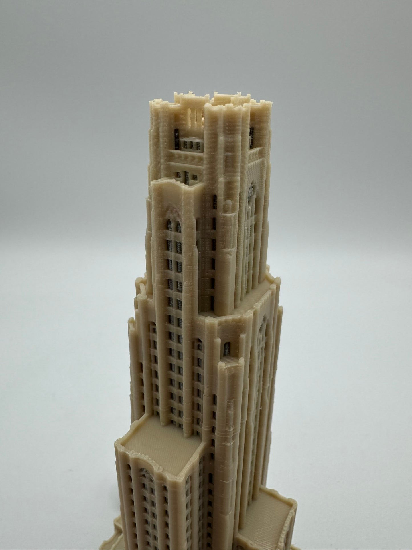 Cathedral of Learning Model- 3D Printed Full Color