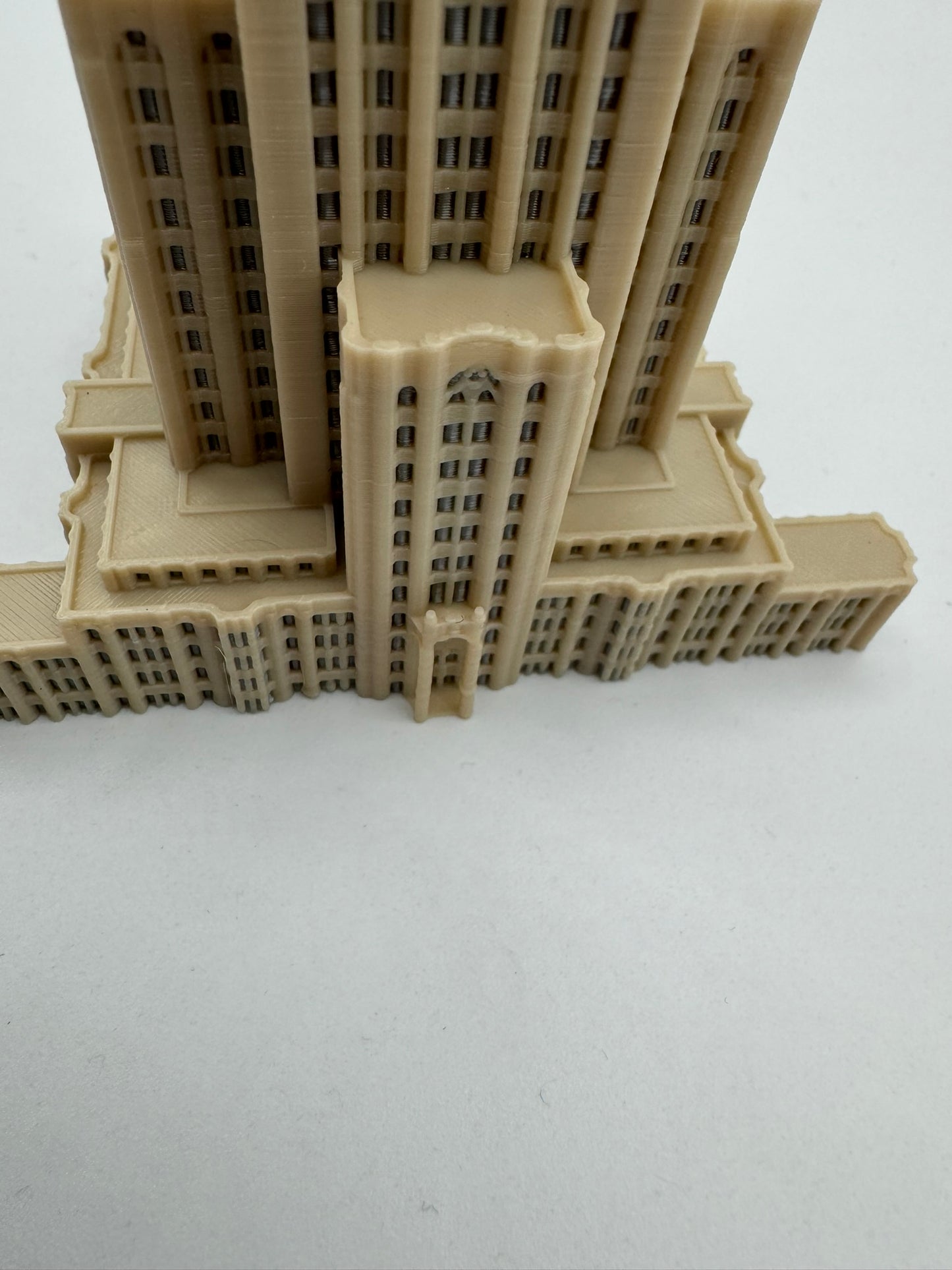 Cathedral of Learning Model- 3D Printed Full Color