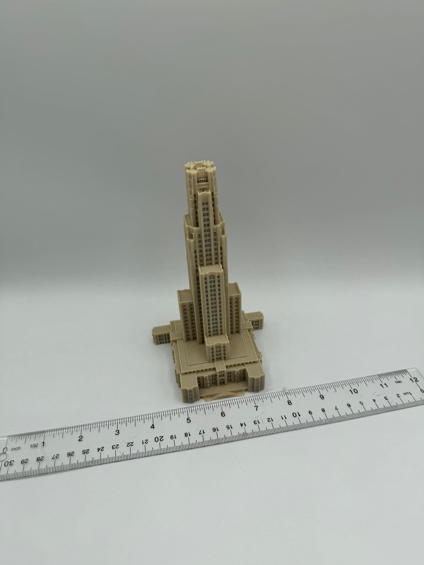 Cathedral of Learning Model- 3D Printed Full Color