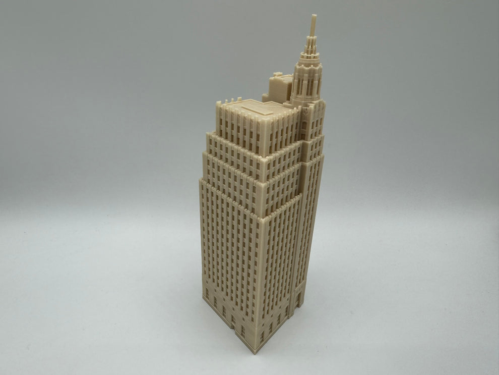 National American Bank Building Model- 3D Printed – Stars of the City