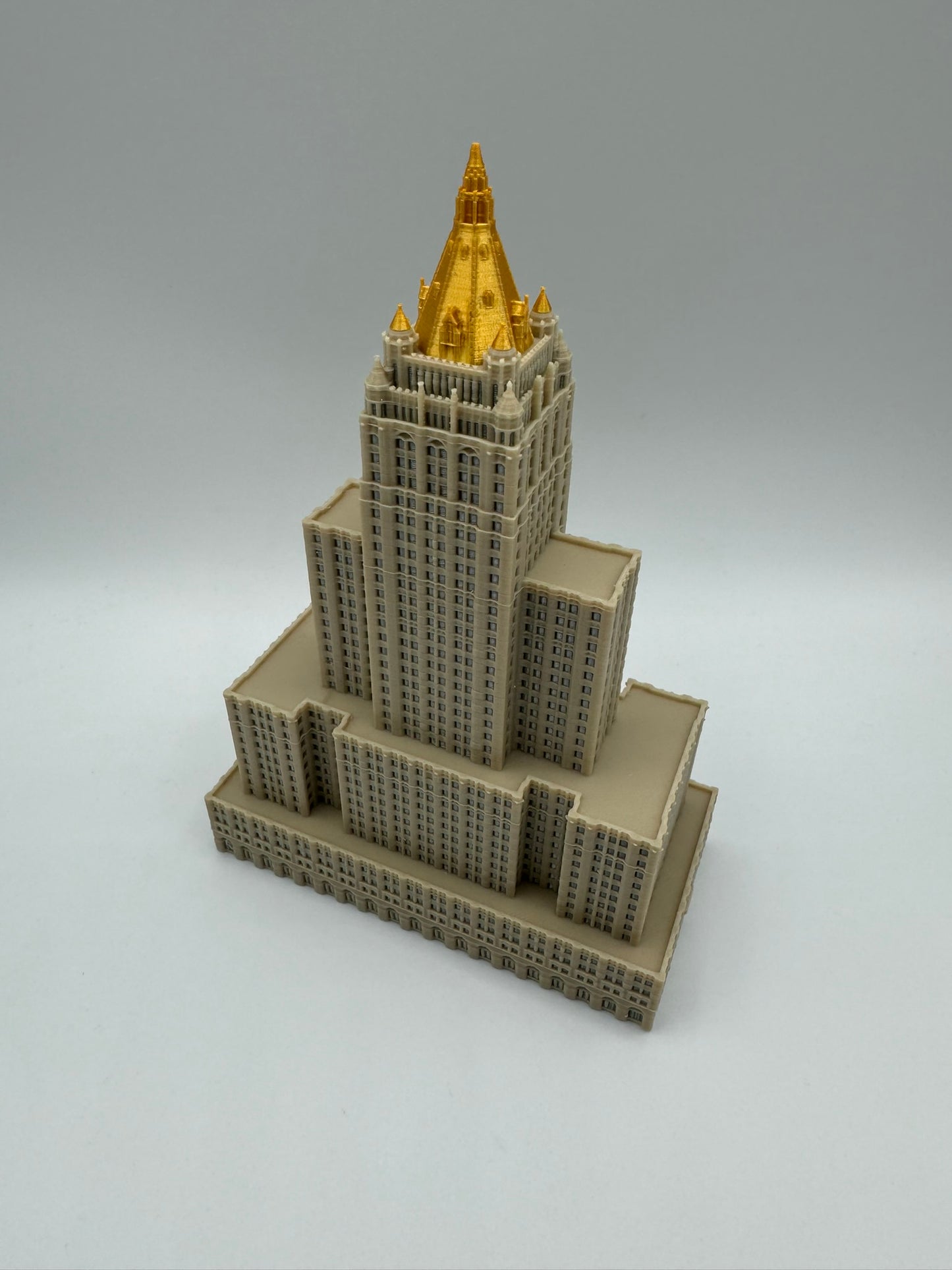 New York Life Building Model- 3D Printed Full Color