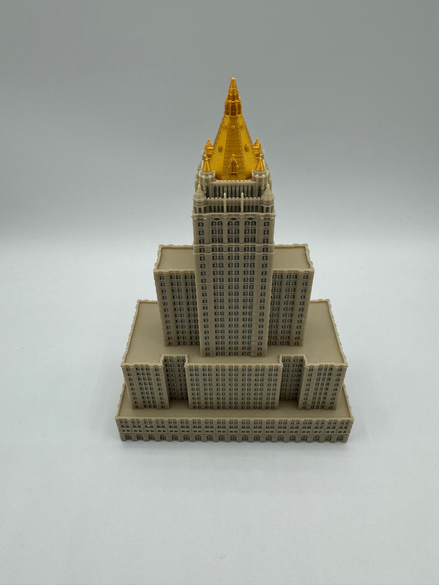 New York Life Building Model- 3D Printed Full Color
