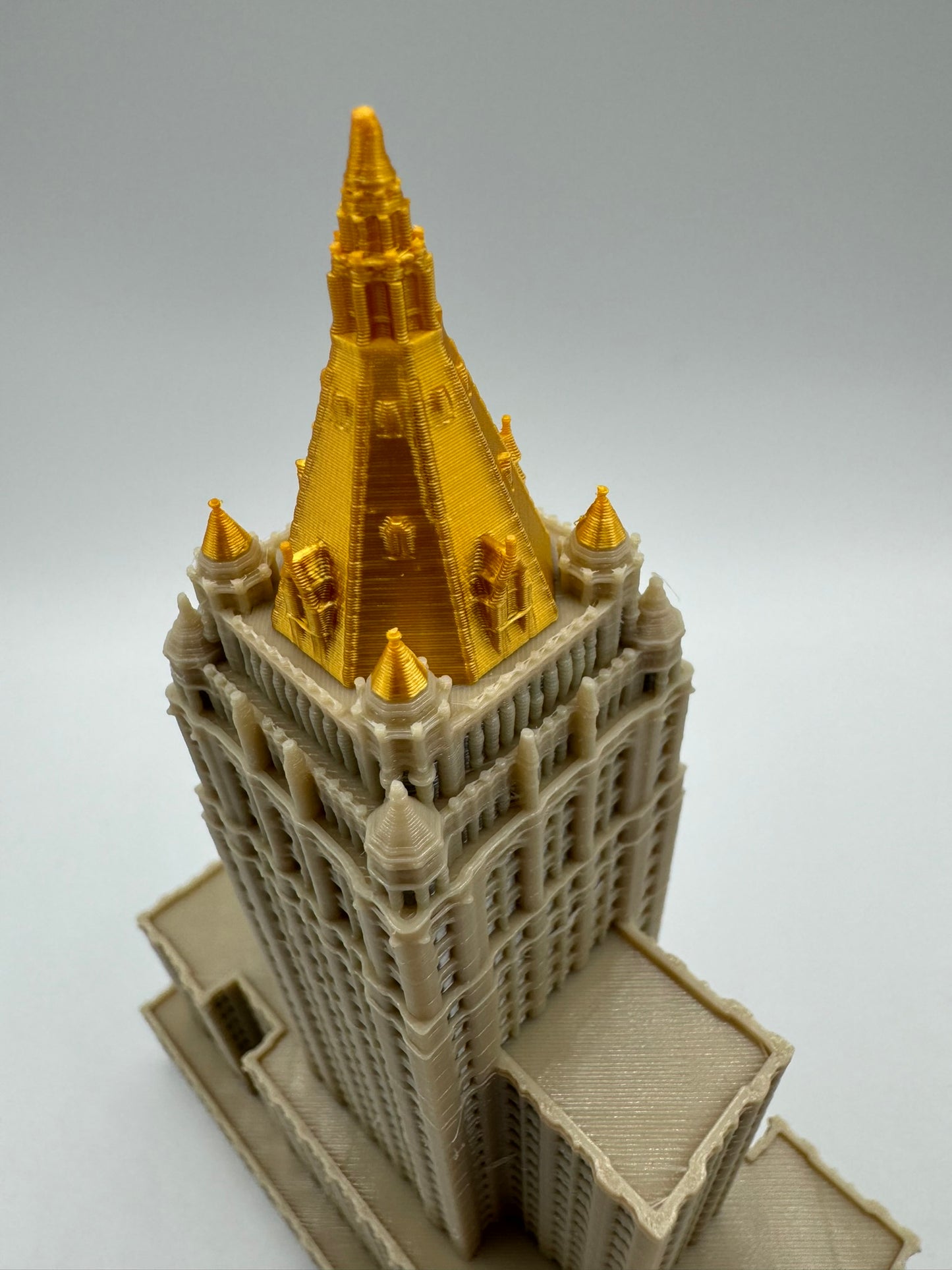 New York Life Building Model- 3D Printed Full Color