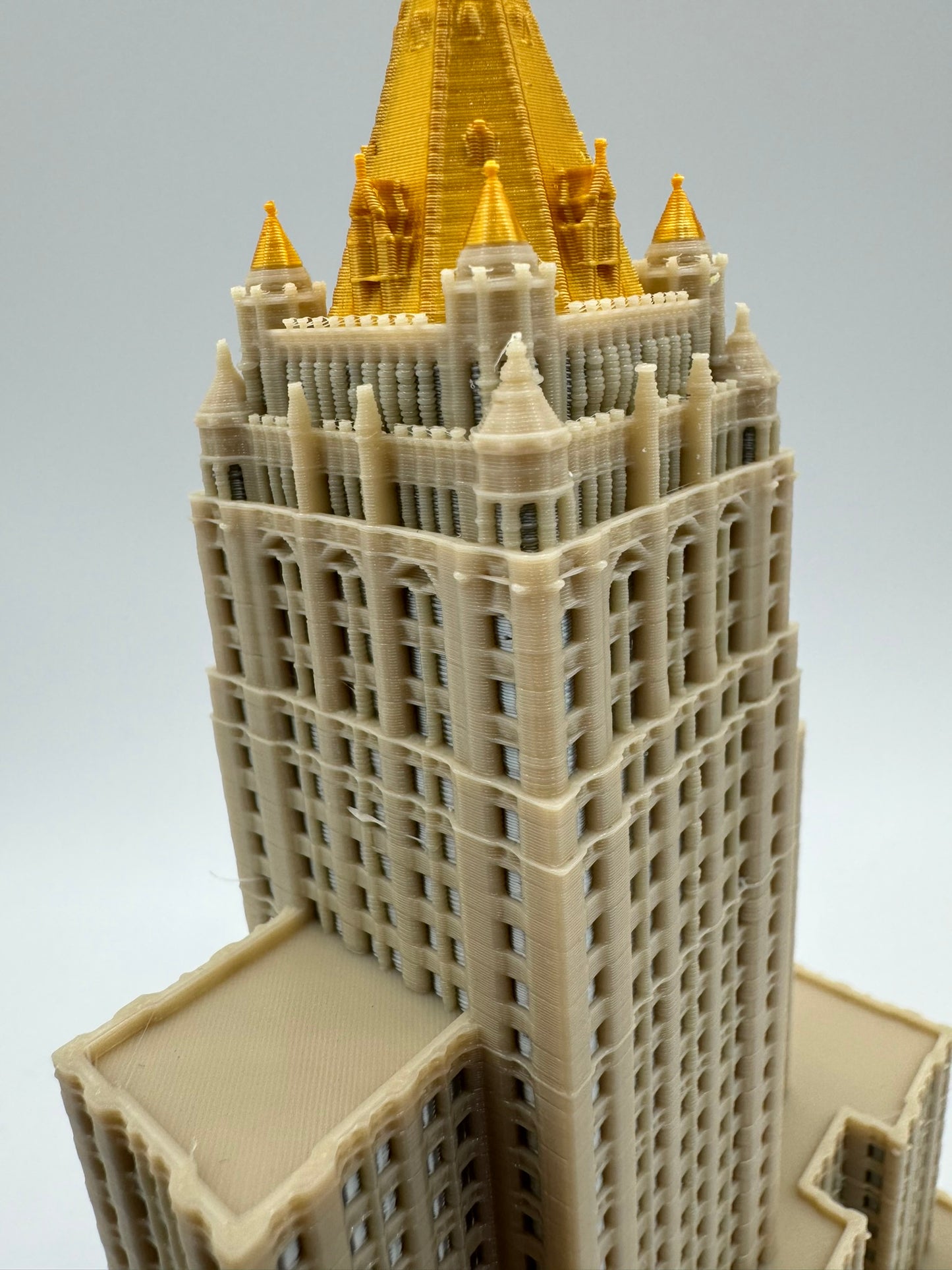 New York Life Building Model- 3D Printed Full Color
