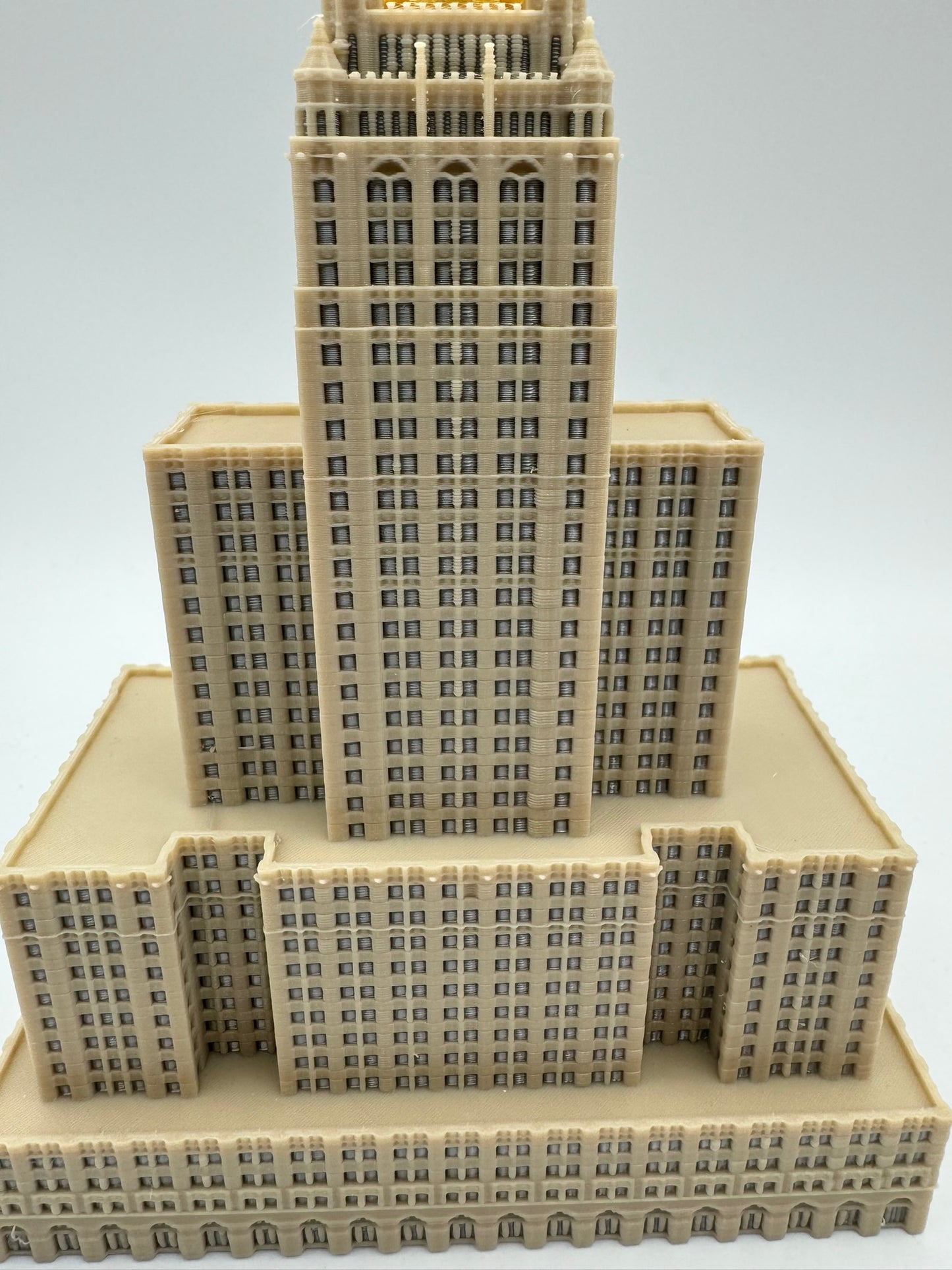 New York Life Building Model- 3D Printed Full Color