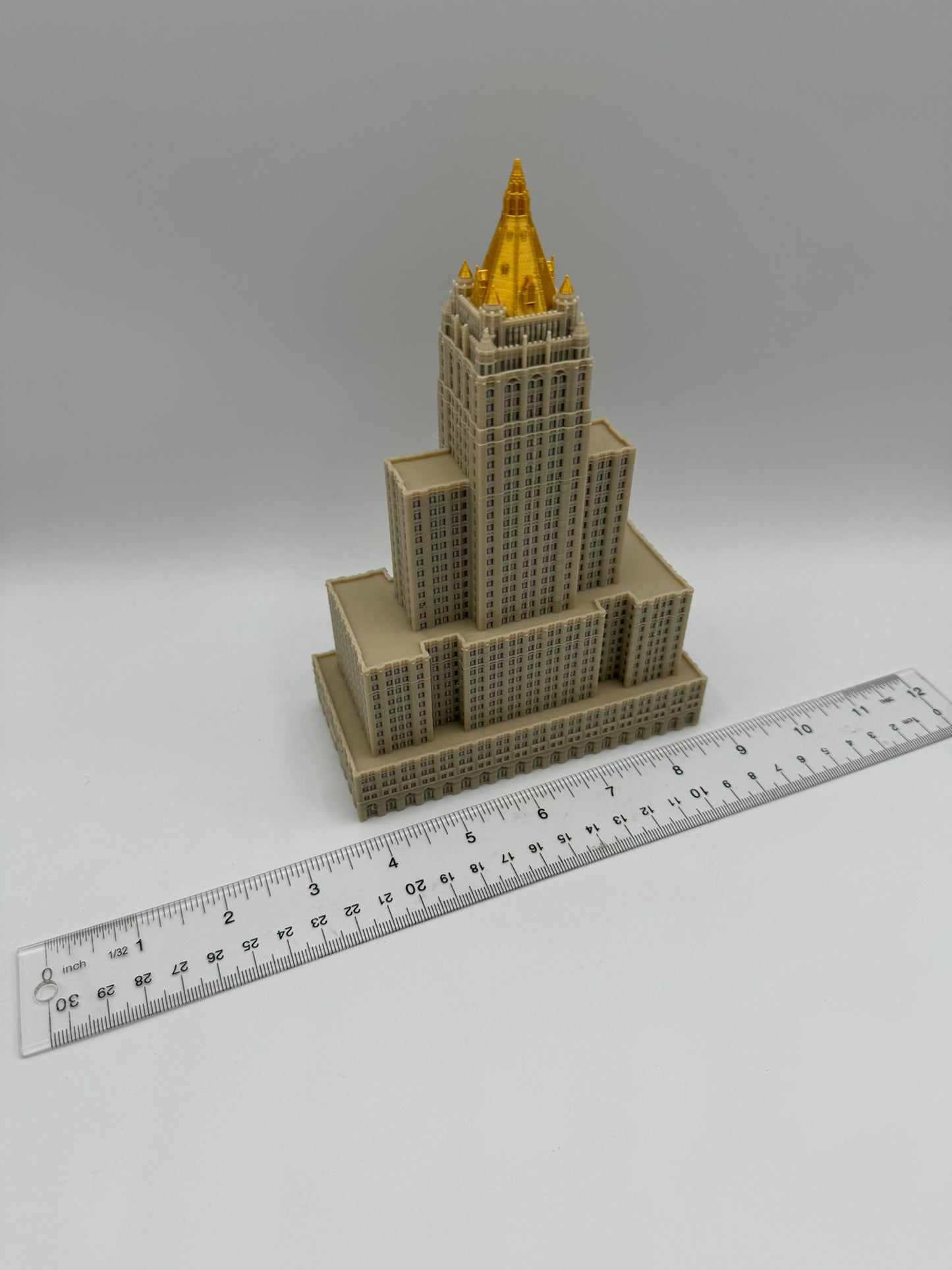 New York Life Building Model- 3D Printed Full Color