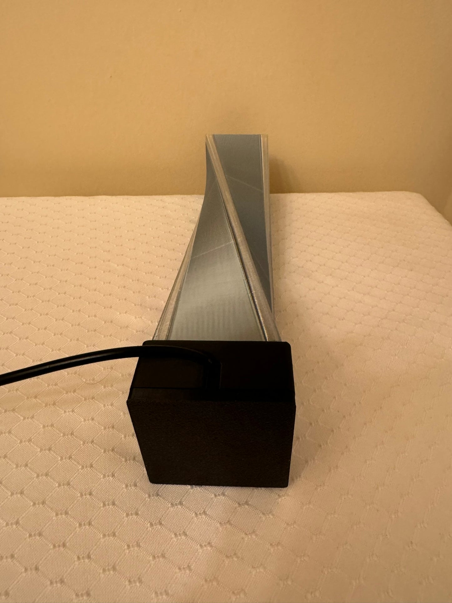 Unique Abstract Modern Table Lamp Sculpture 3D Print
