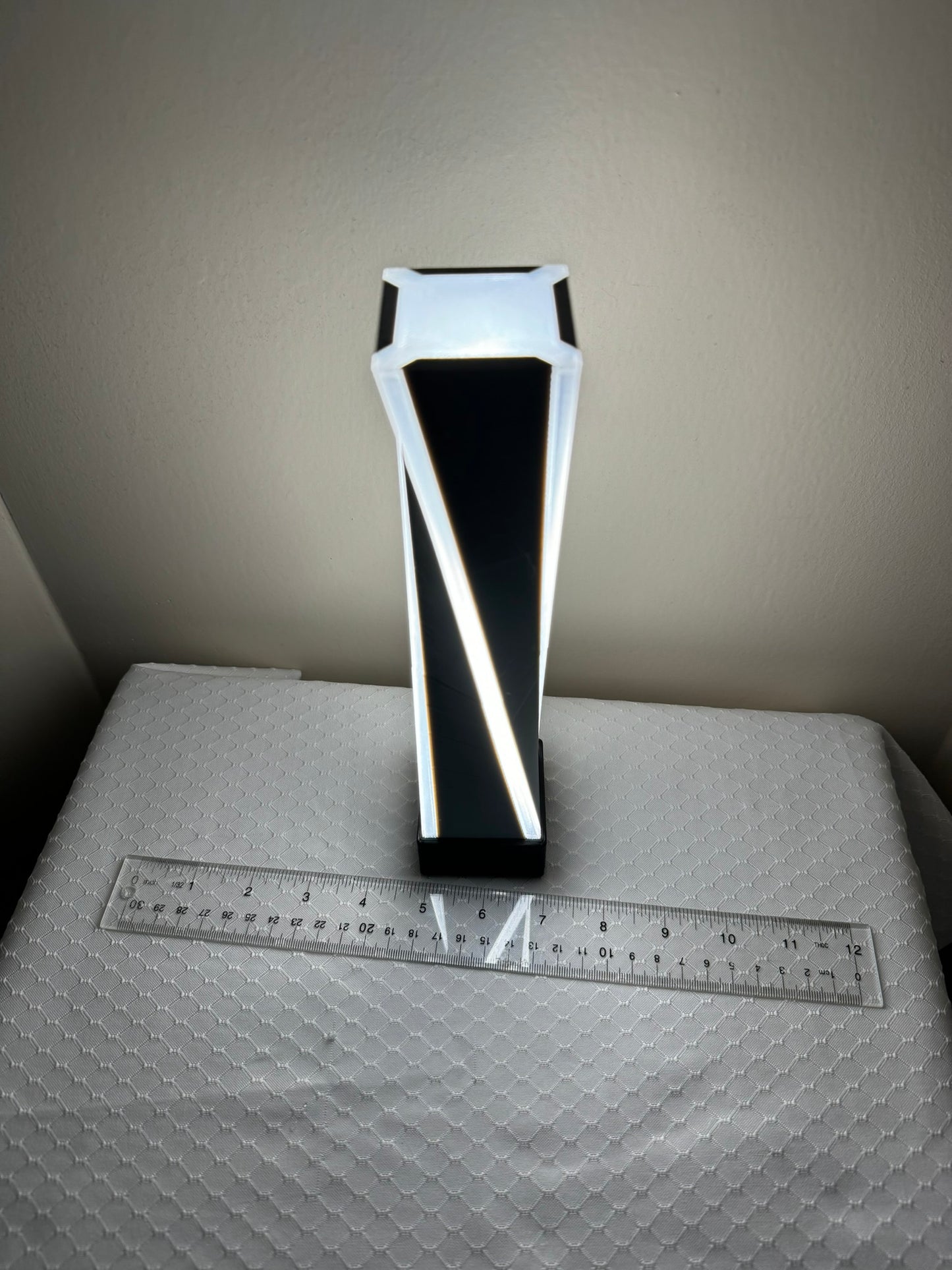 Unique Abstract Modern Table Lamp Sculpture 3D Print