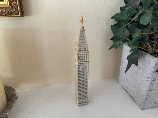 Metropolitan Life Tower Model- 3D Printed Full Color