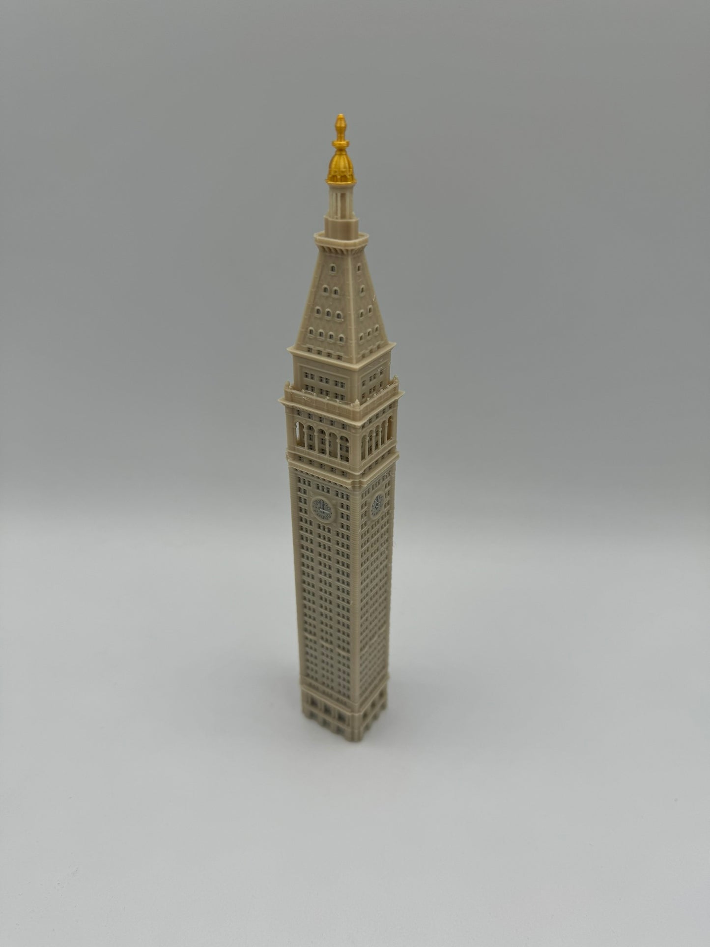 Metropolitan Life Tower Model- 3D Printed Full Color