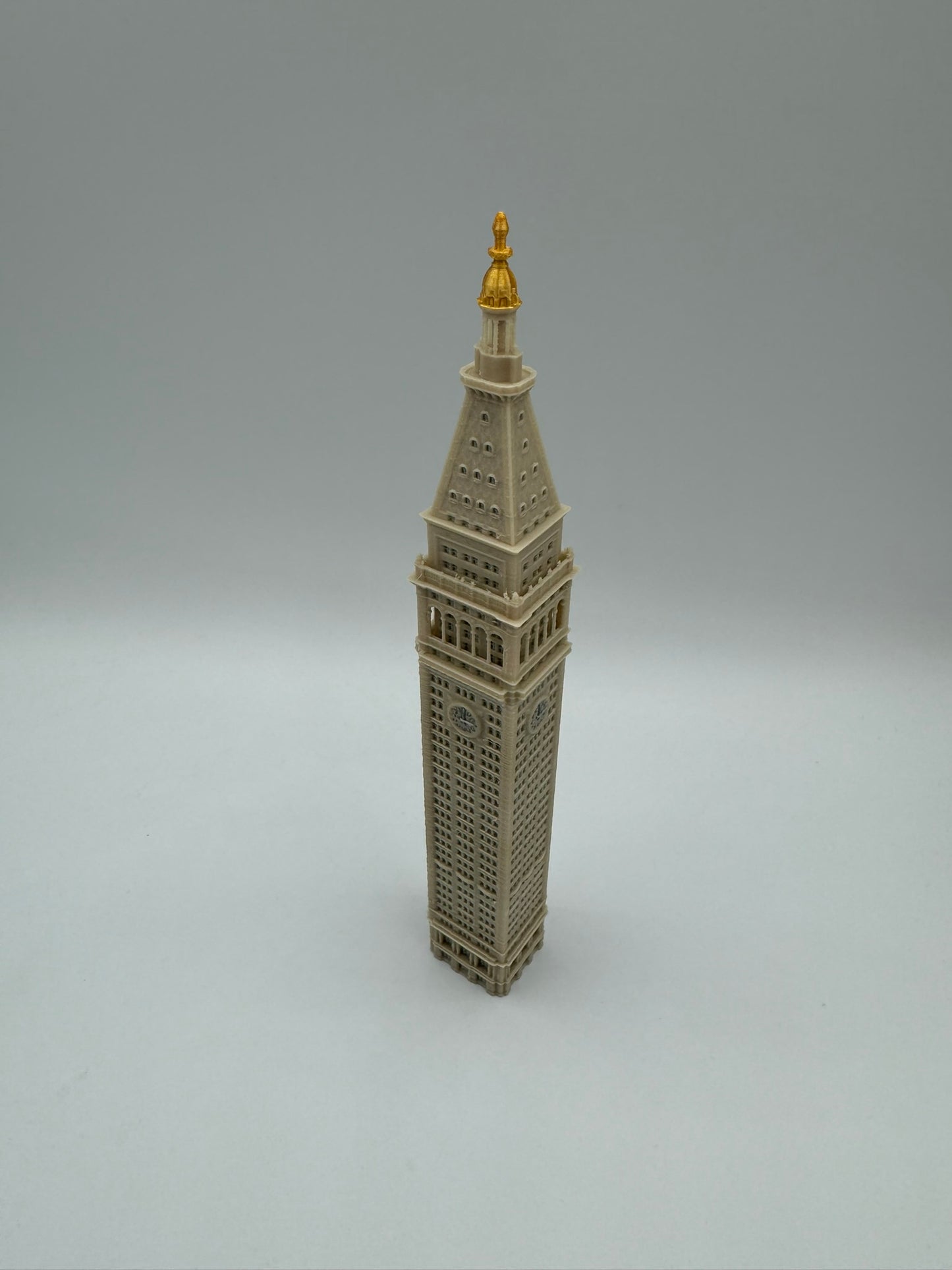 Metropolitan Life Tower Model- 3D Printed Full Color