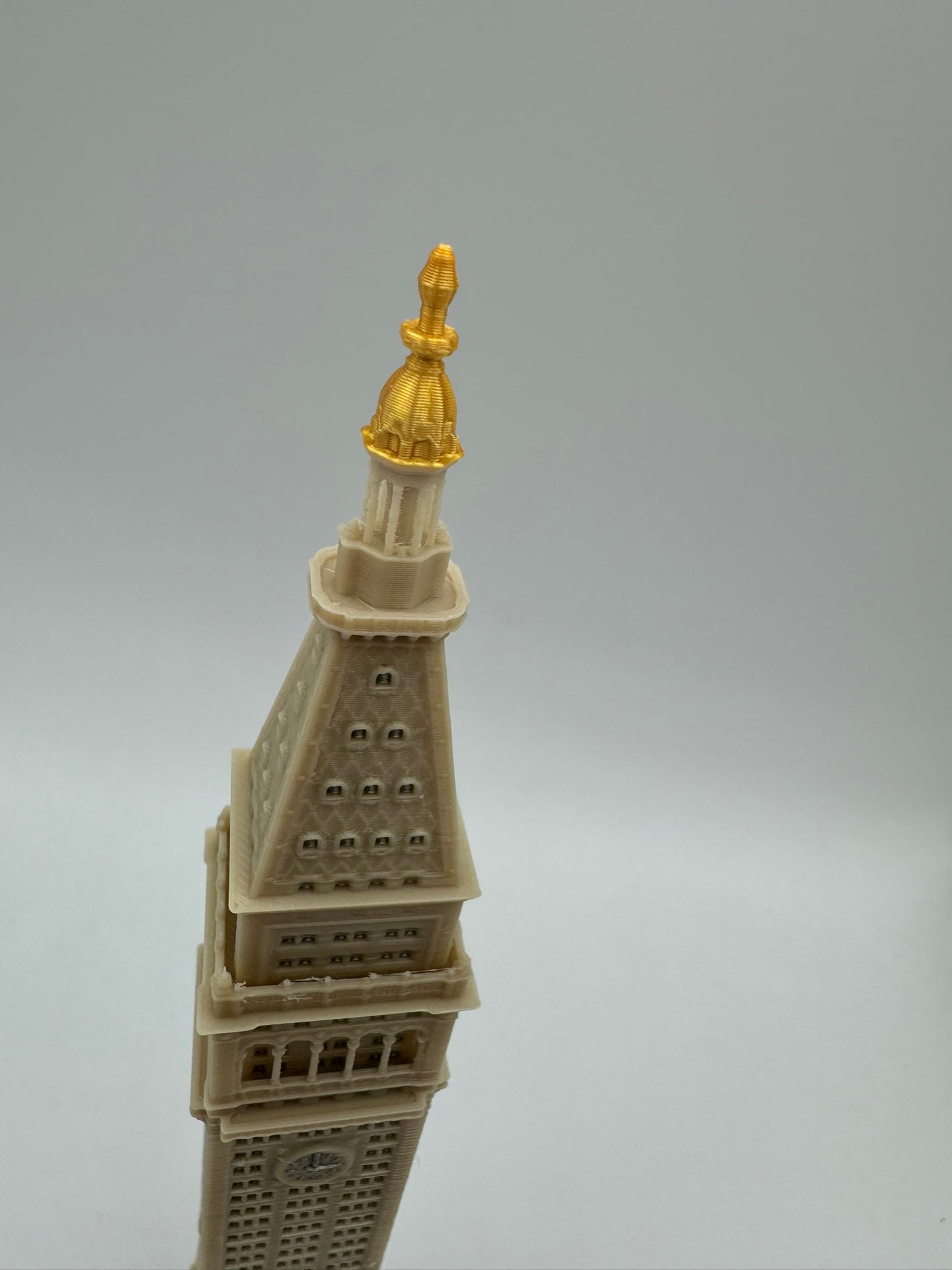 Metropolitan Life Tower Model- 3D Printed Full Color