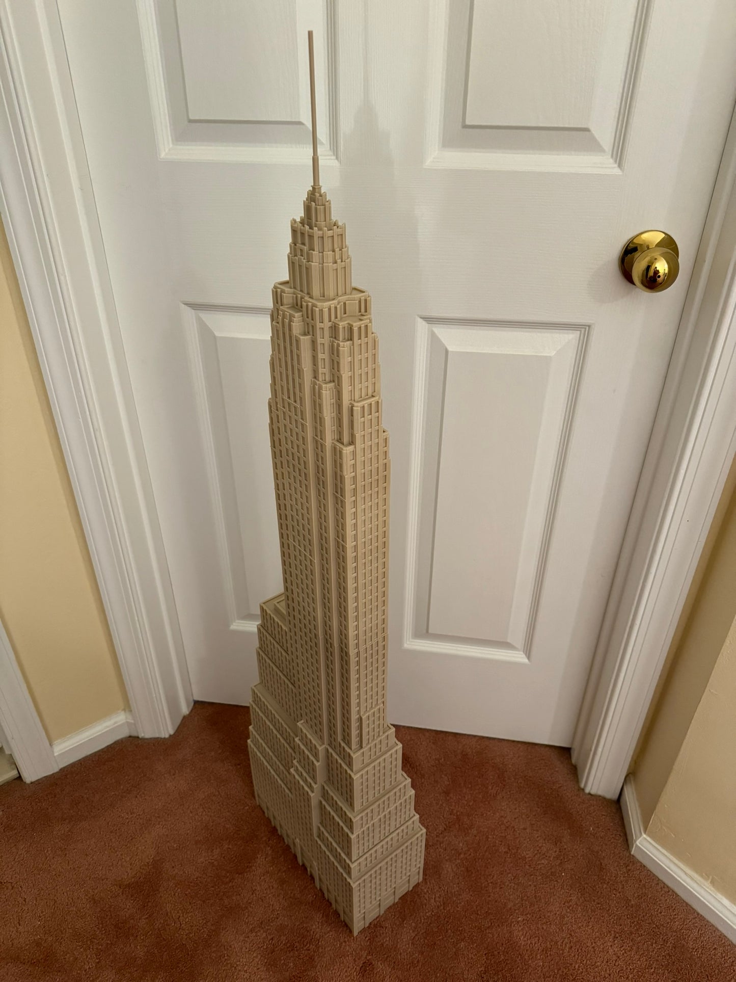 Extra Large American International Building Model- 3D Printed