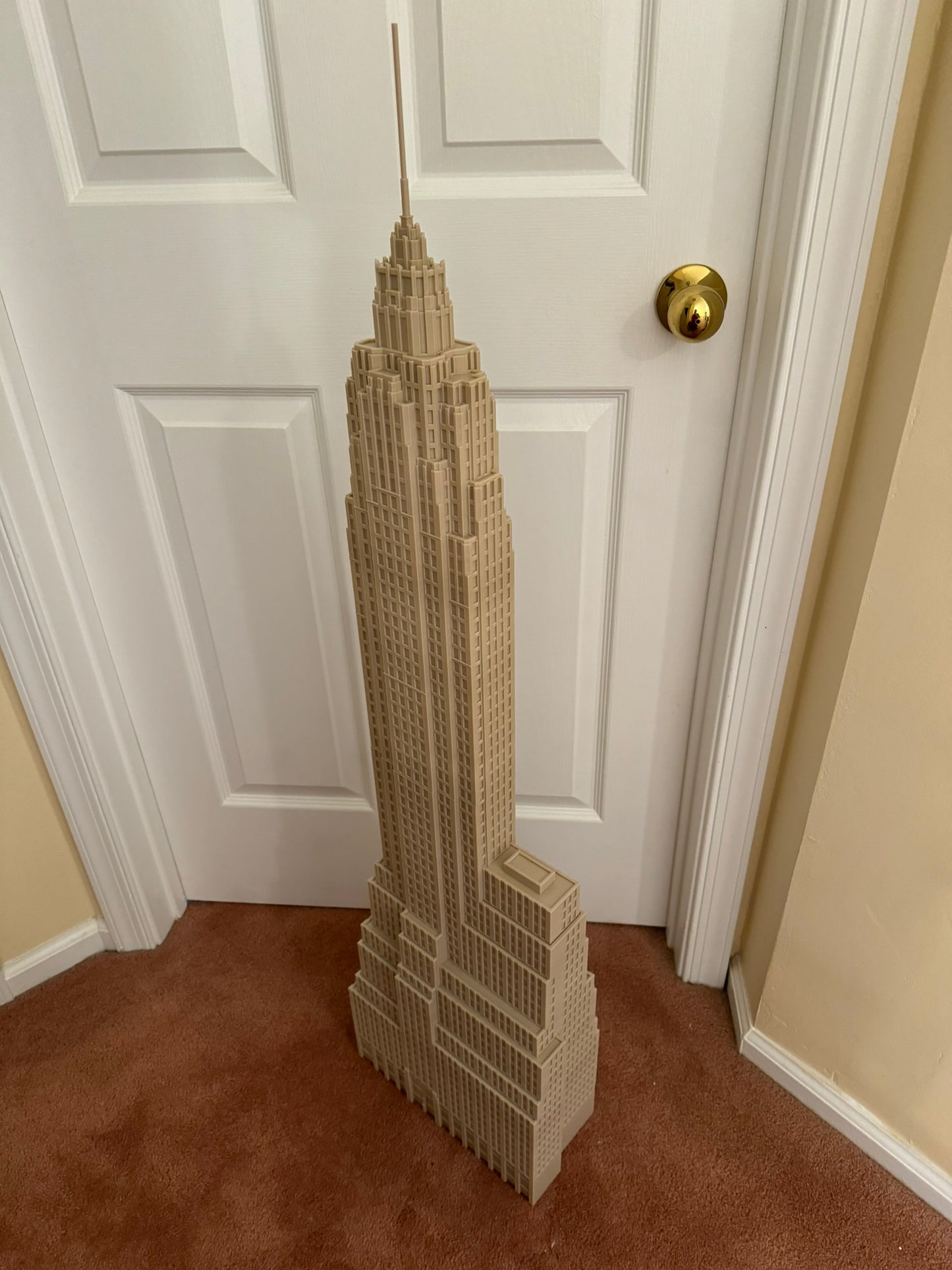 Extra Large American International Building Model- 3D Printed