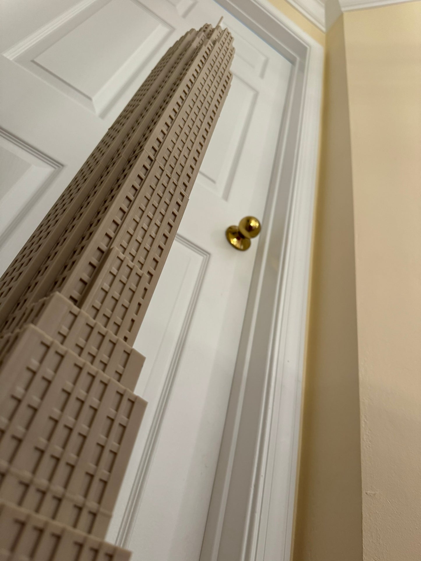 Extra Large American International Building Model- 3D Printed