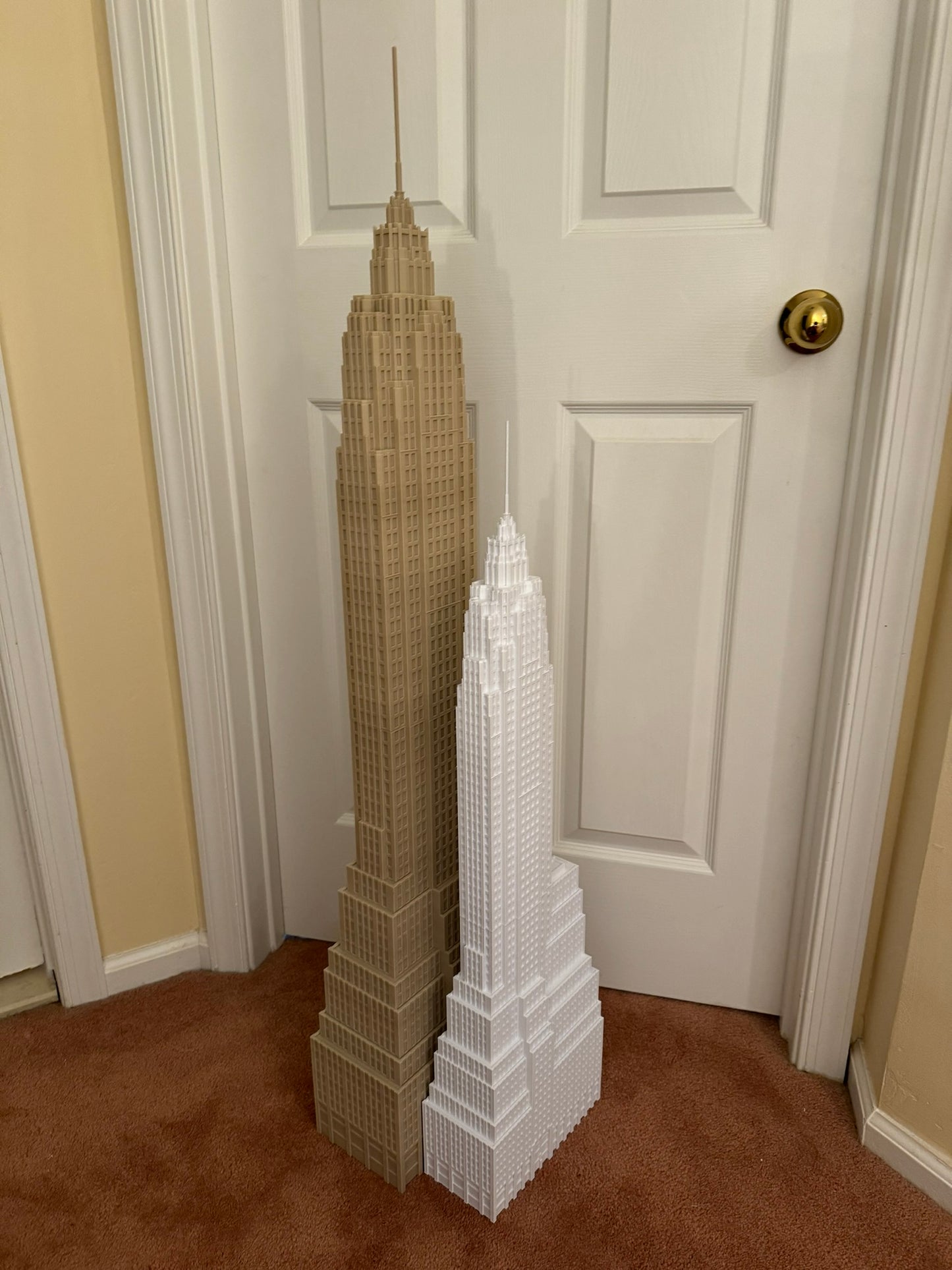 Extra Large American International Building Model- 3D Printed