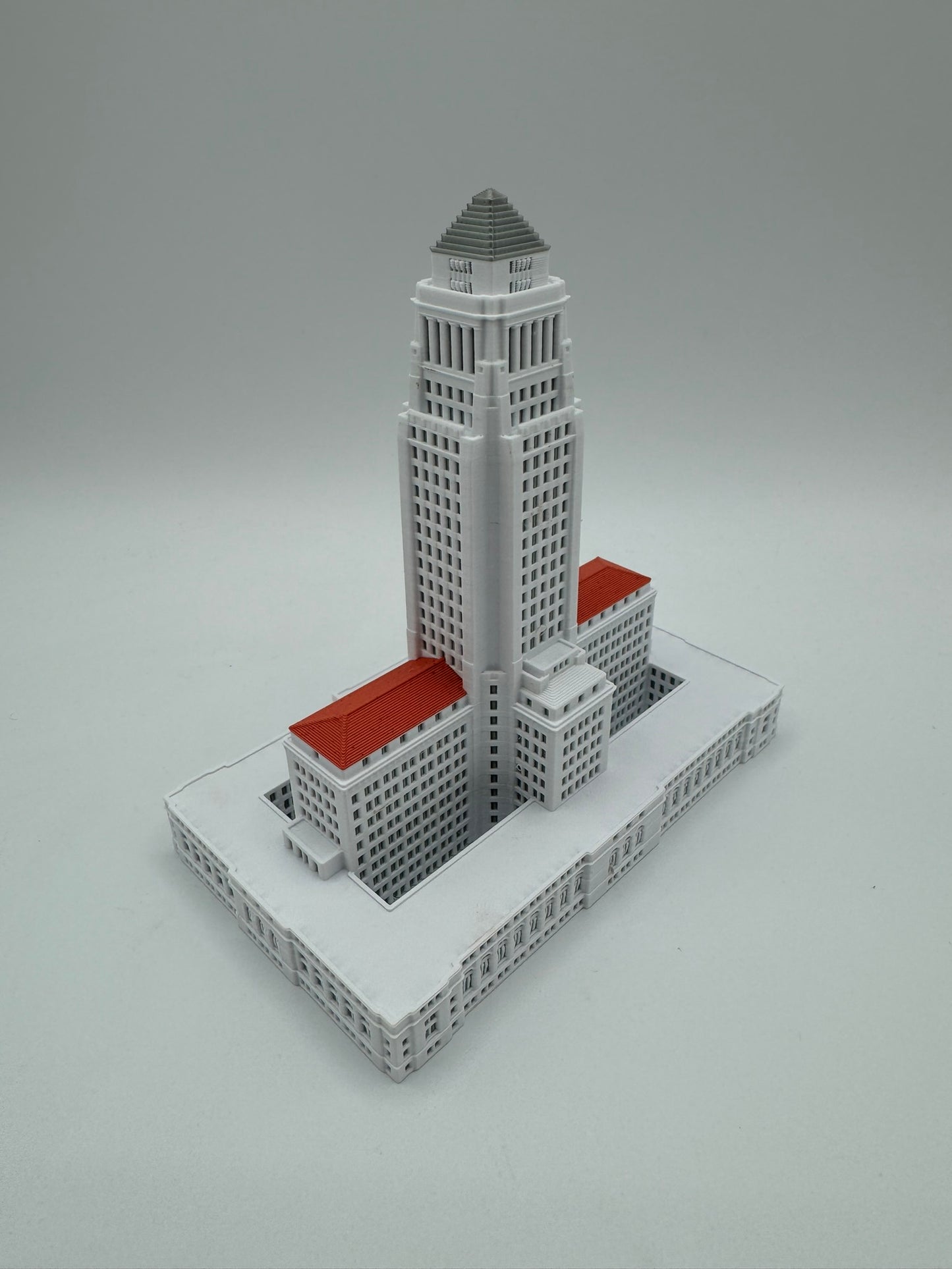LA City Hall Model- 3D Printed Full Color