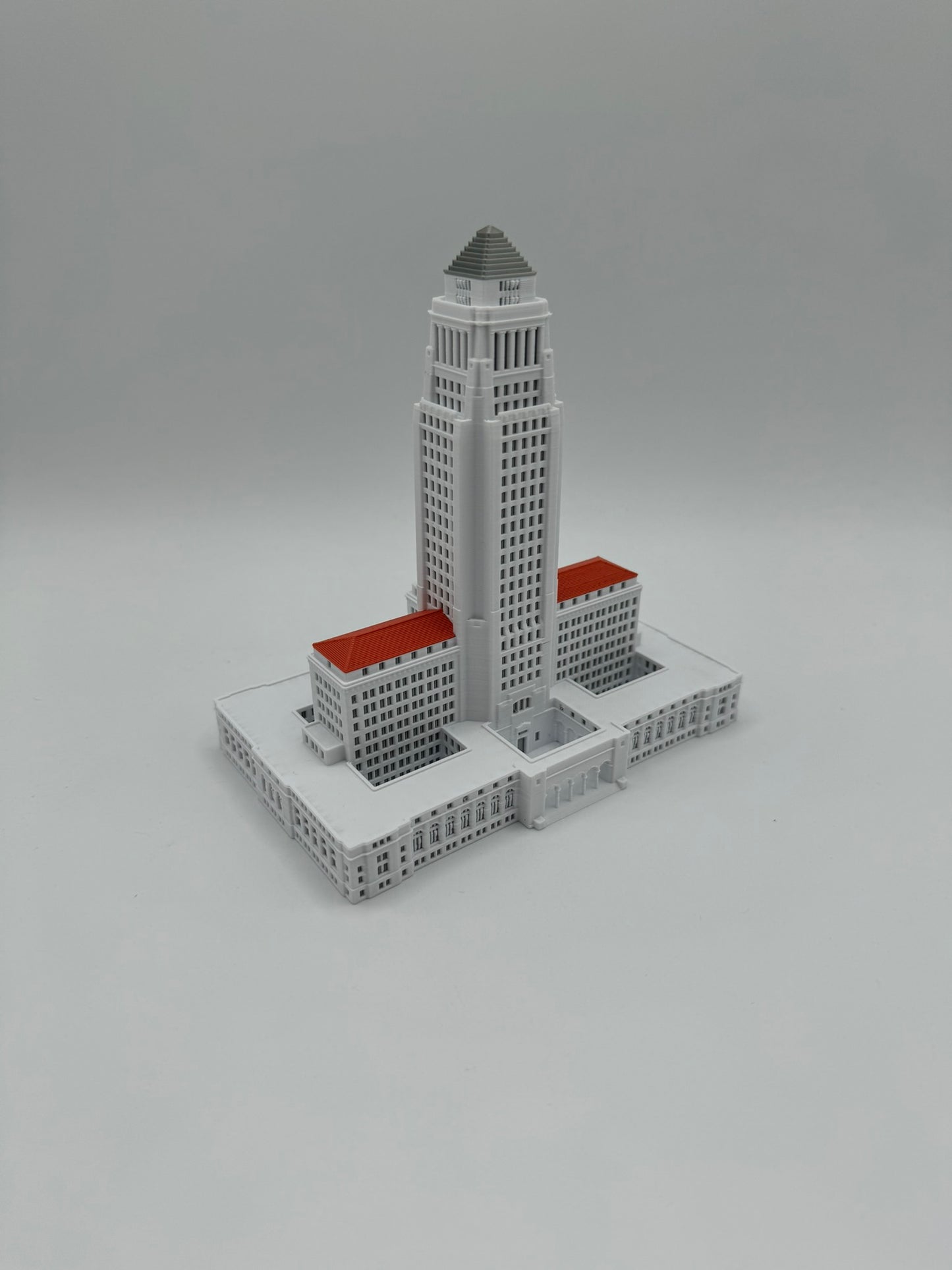 LA City Hall Model- 3D Printed Full Color
