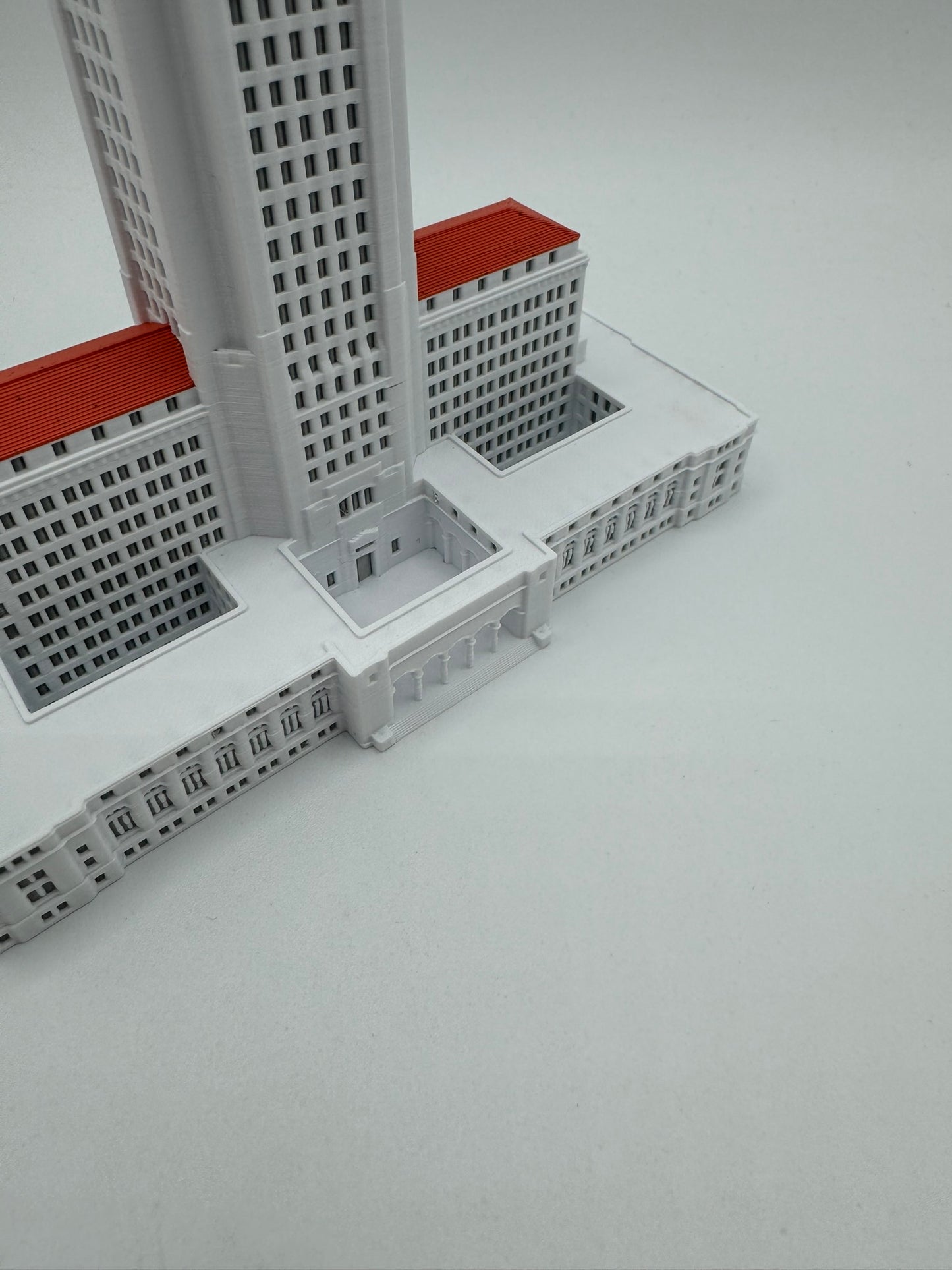 LA City Hall Model- 3D Printed Full Color