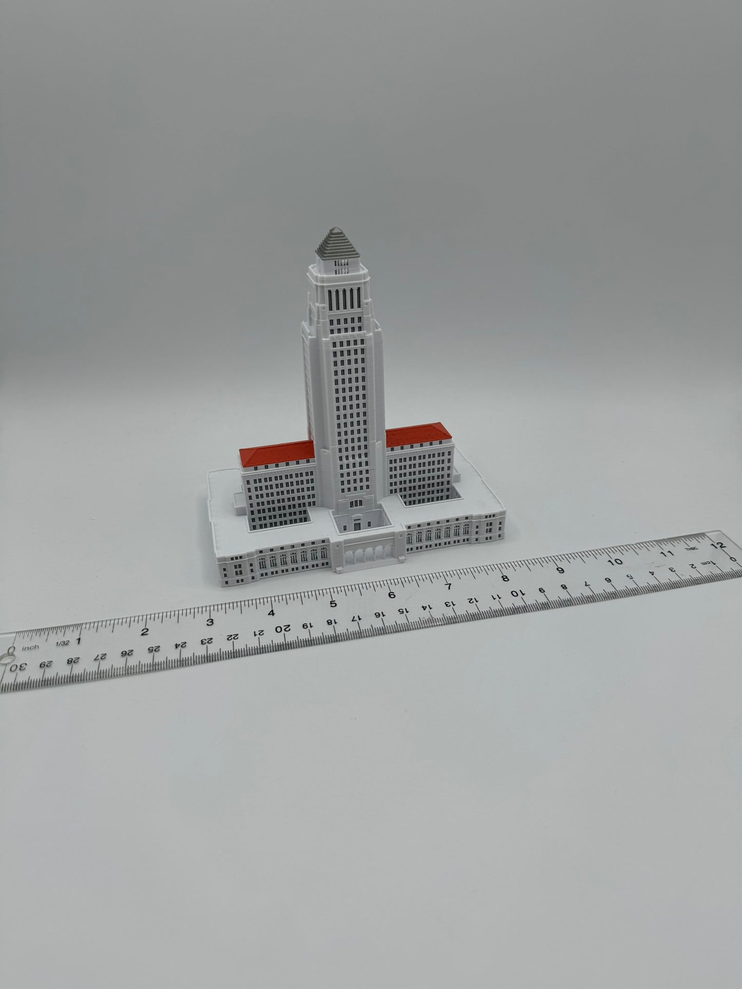 LA City Hall Model- 3D Printed Full Color