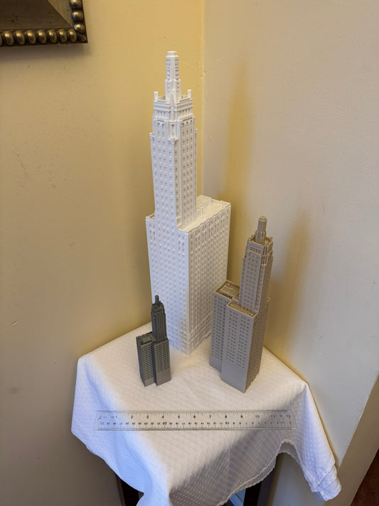 Carbide and Carbon Building Model- 3D Printed