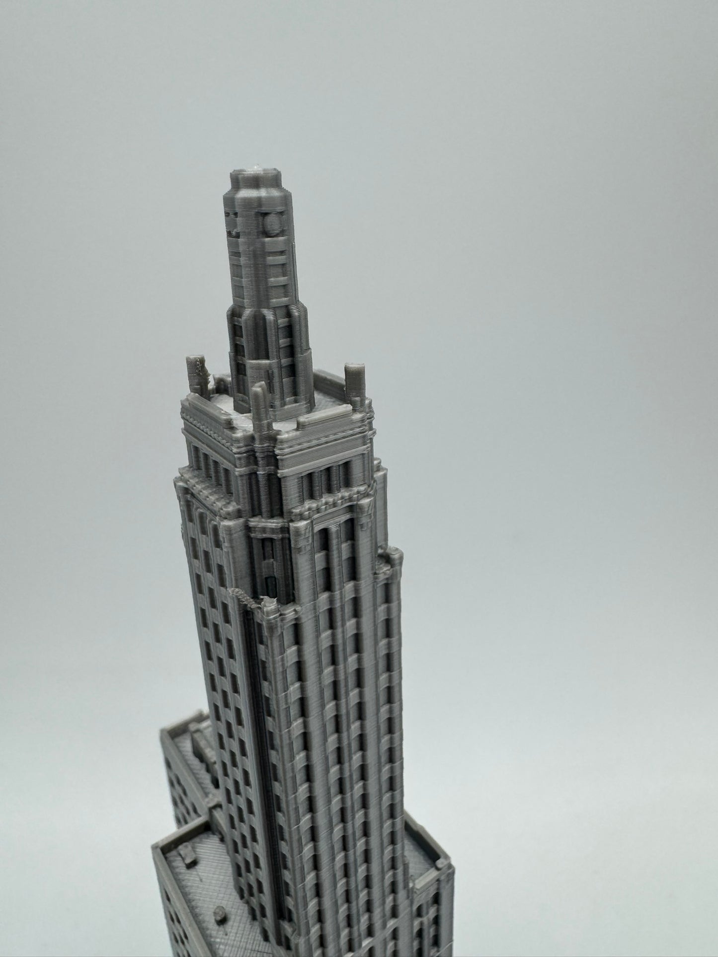Carbide and Carbon Building Model- 3D Printed