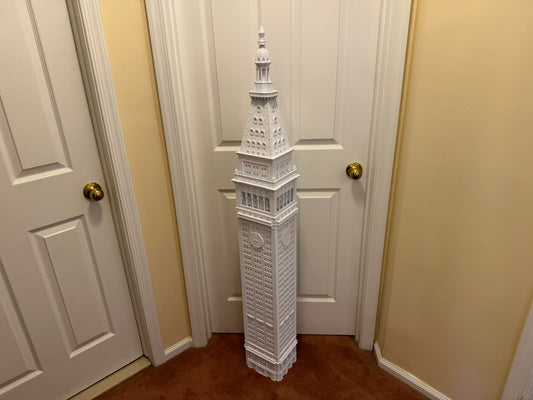 Extra Large Metropolitan Life Tower Model- 3D Printed