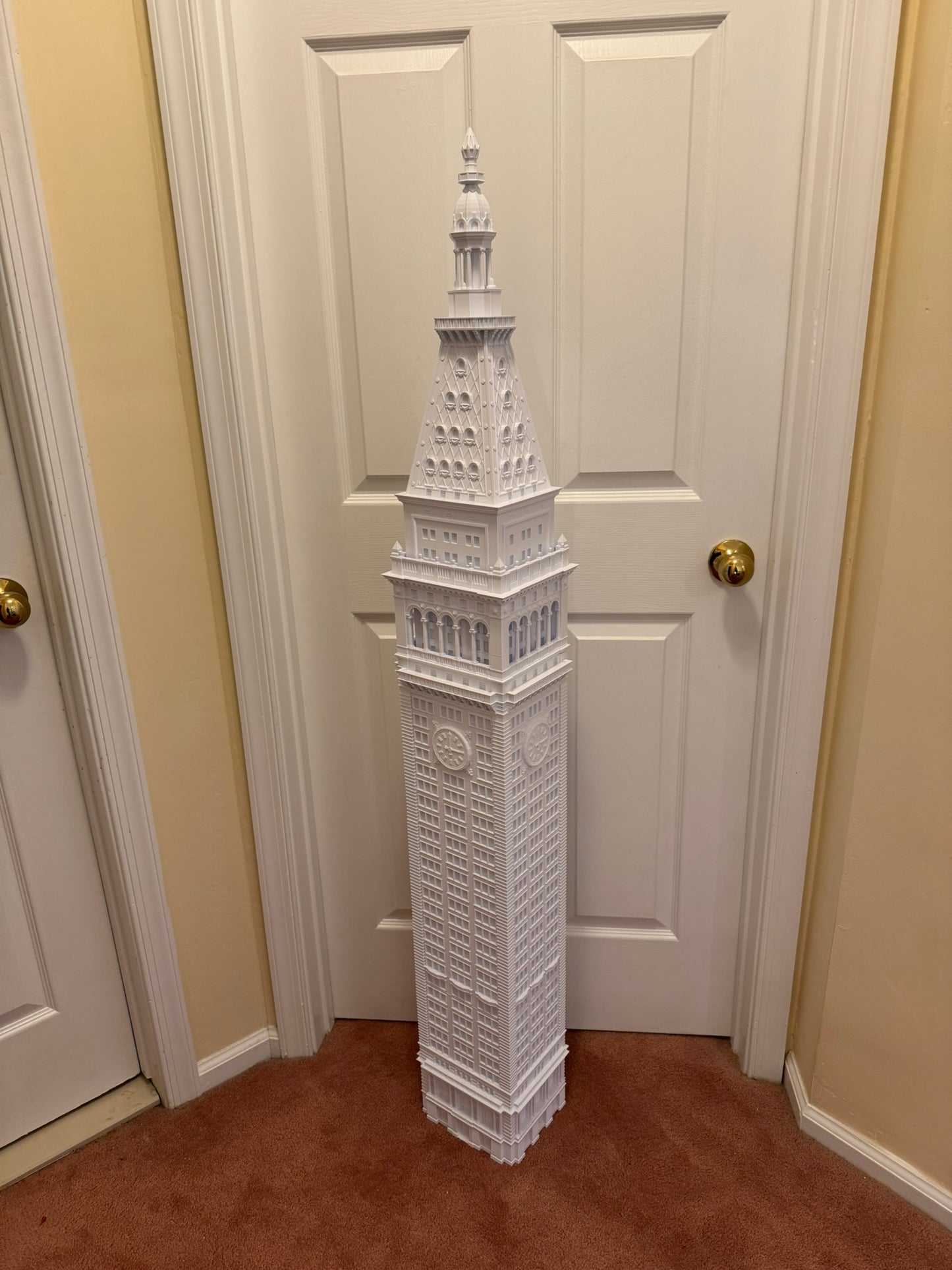 Extra Large Metropolitan Life Tower Model- 3D Printed