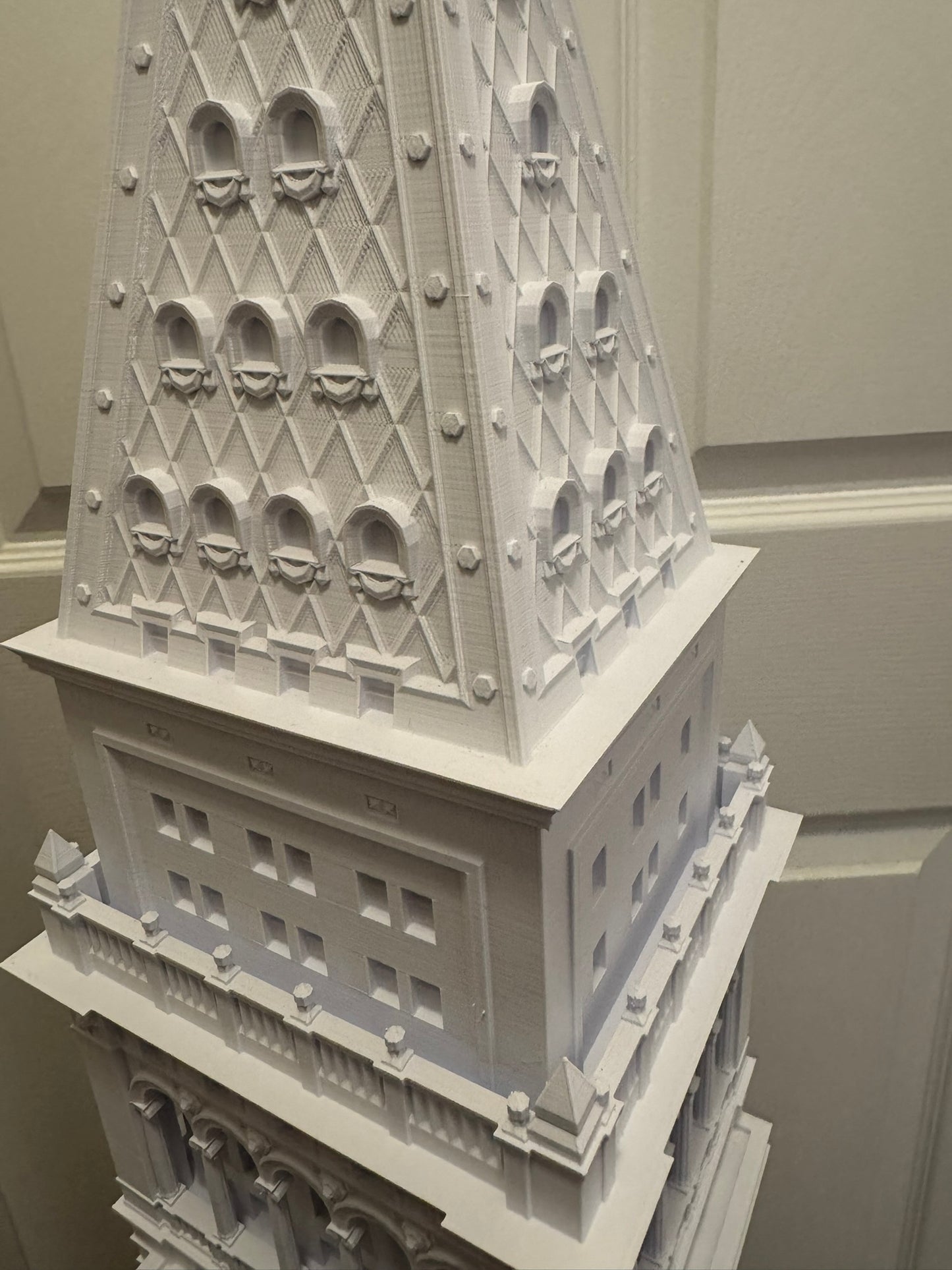Extra Large Metropolitan Life Tower Model- 3D Printed