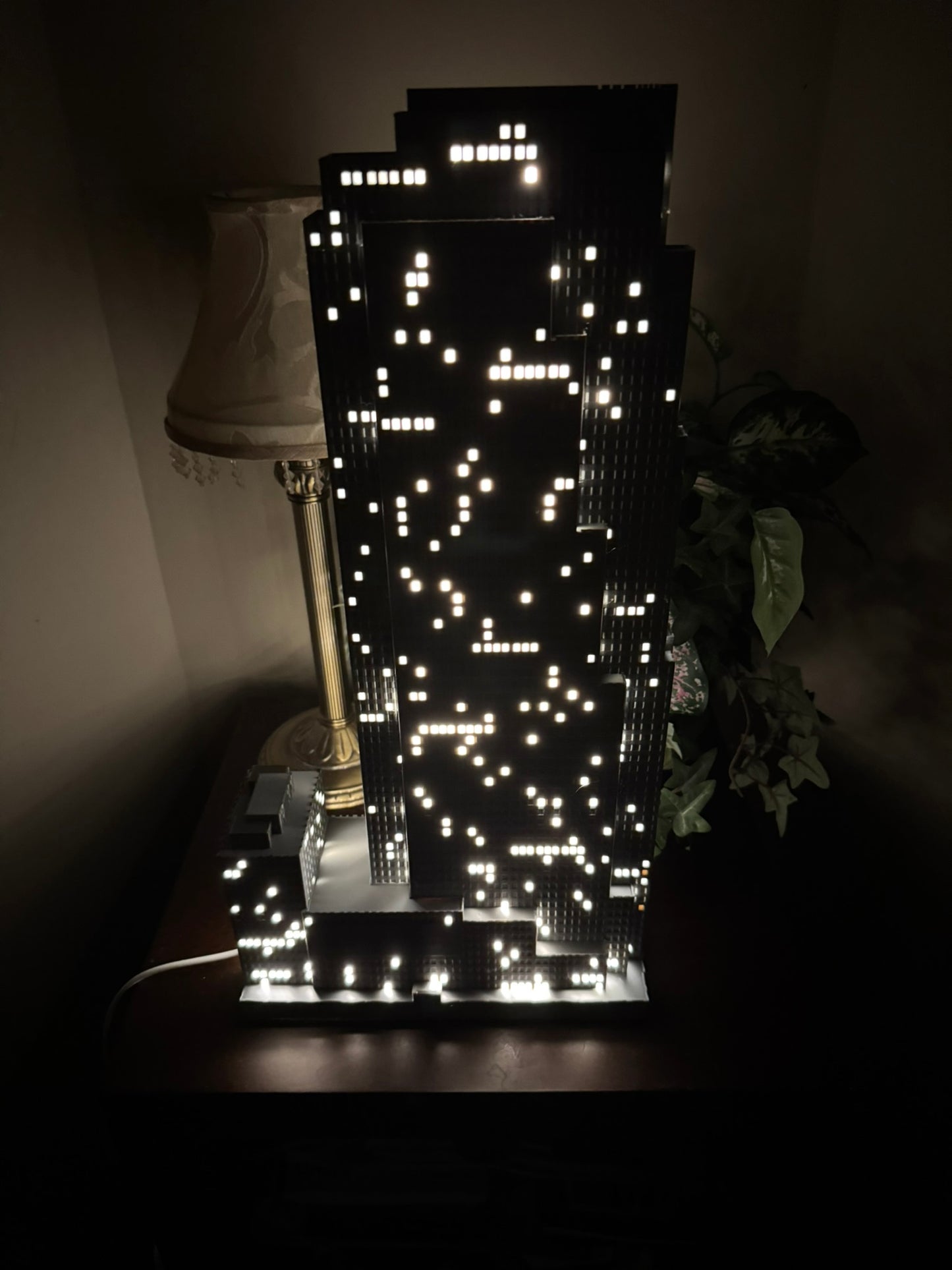 30 Rockefeller Plaza Light Up Model- 3D Printed