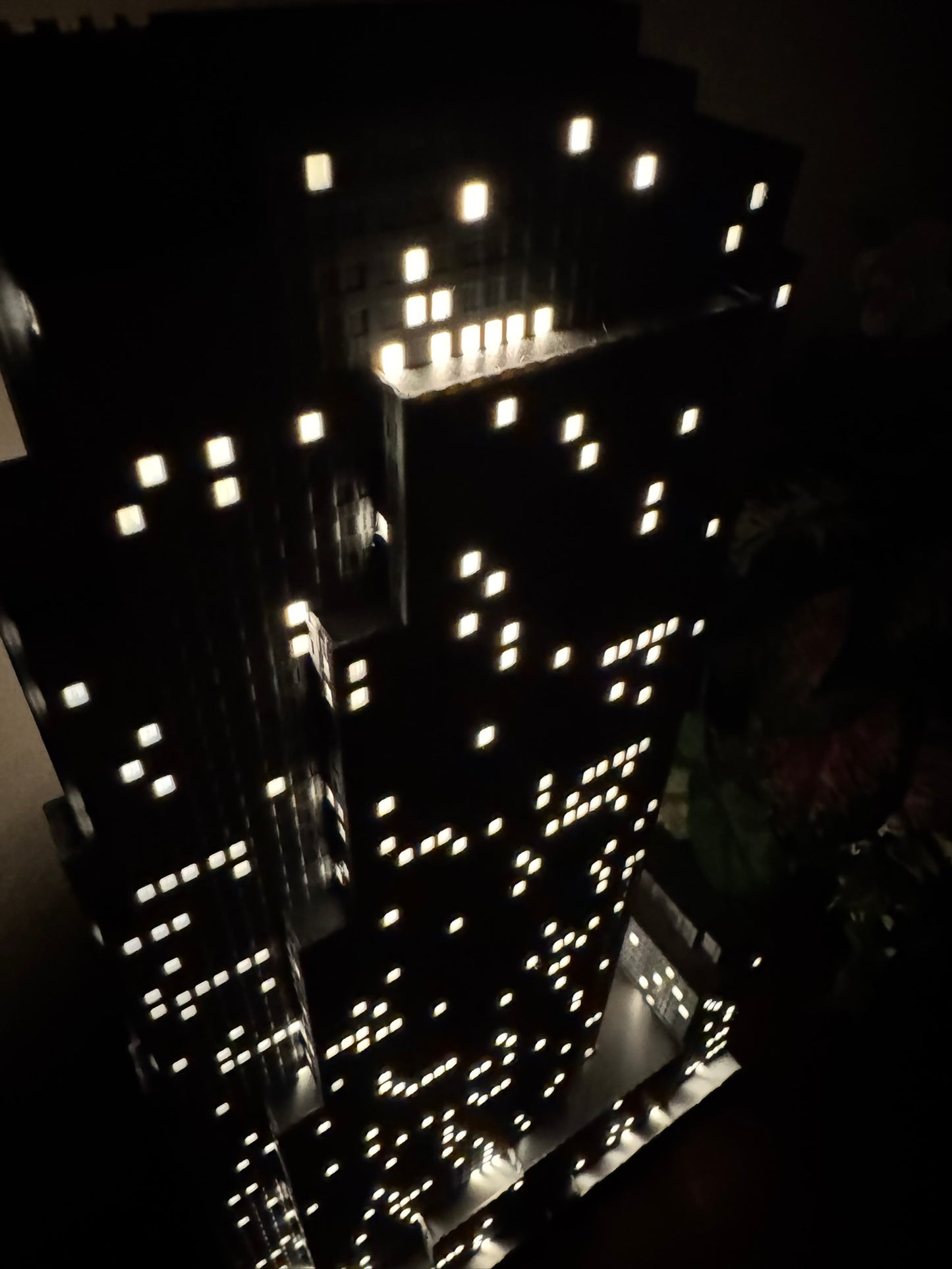30 Rockefeller Plaza Light Up Model- 3D Printed