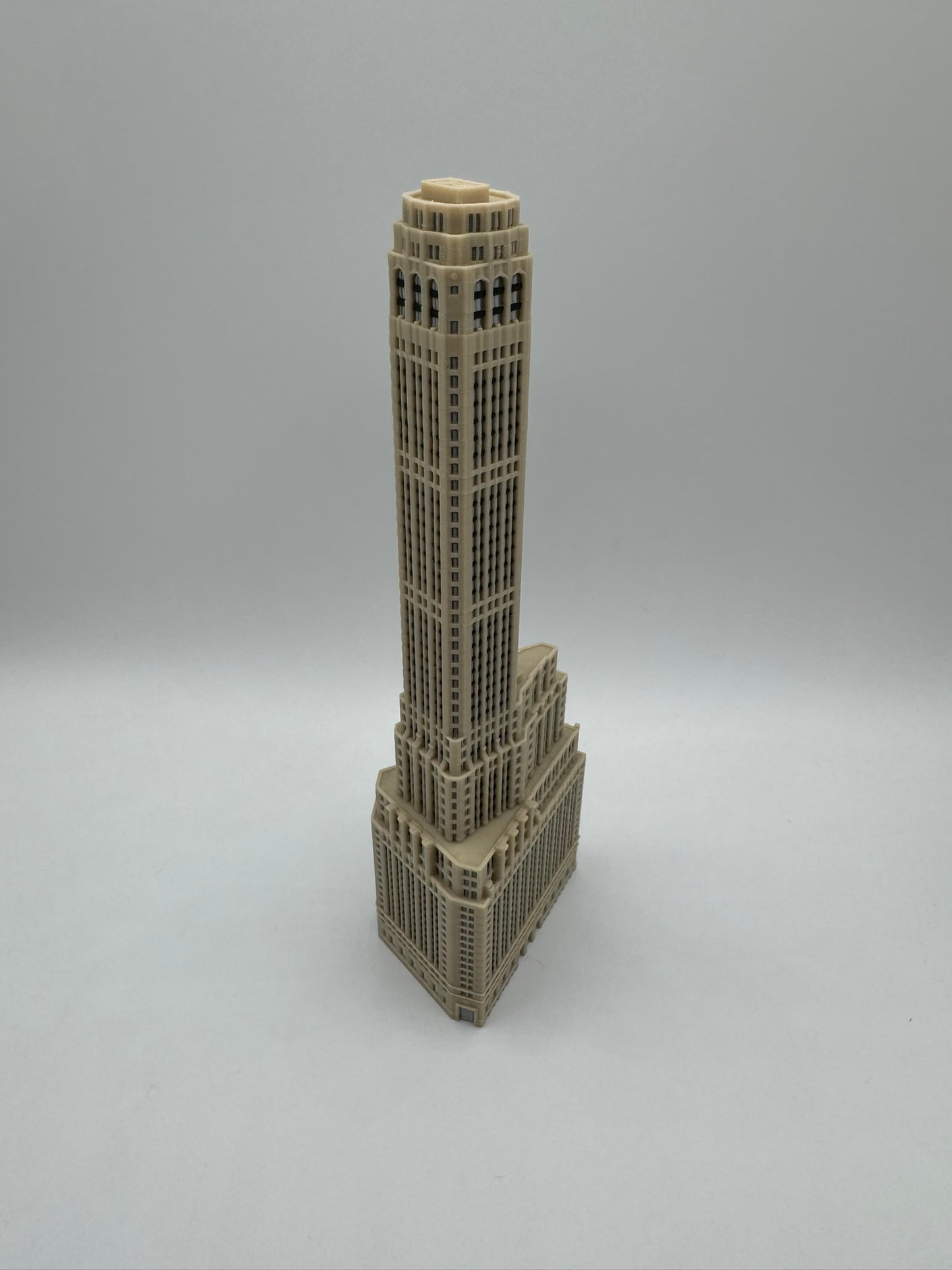 20 Exchange Place Model- 3D Printed Full Color