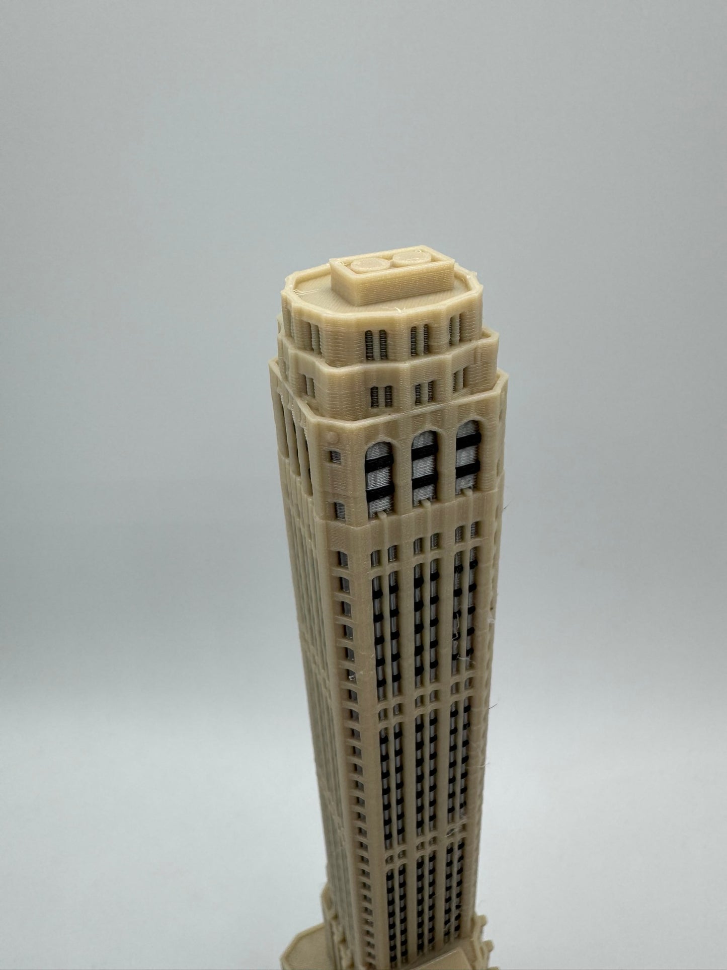 20 Exchange Place Model- 3D Printed Full Color