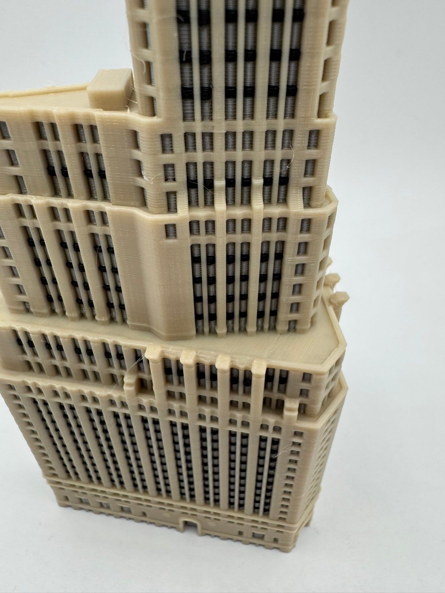 20 Exchange Place Model- 3D Printed Full Color