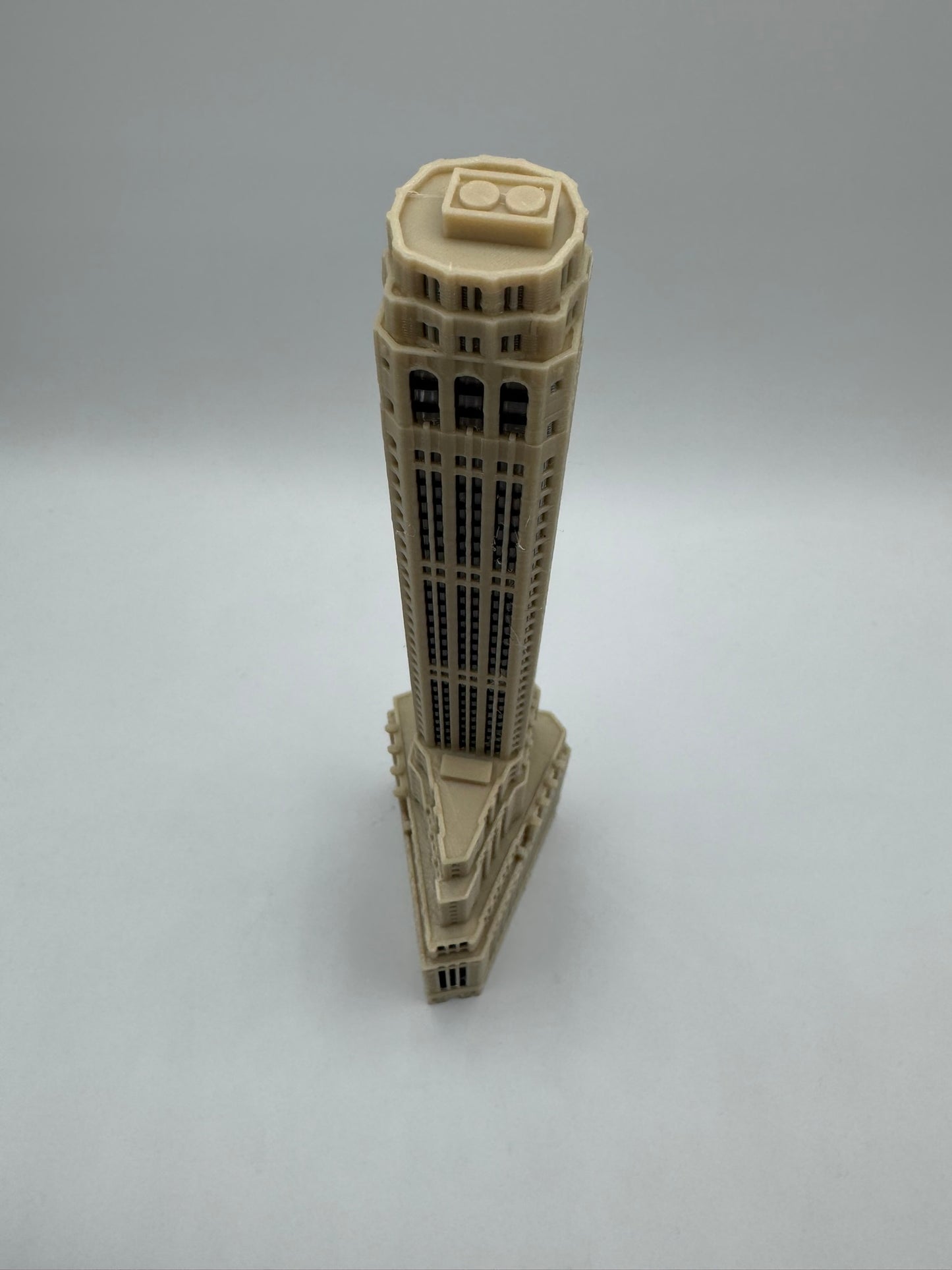 20 Exchange Place Model- 3D Printed Full Color