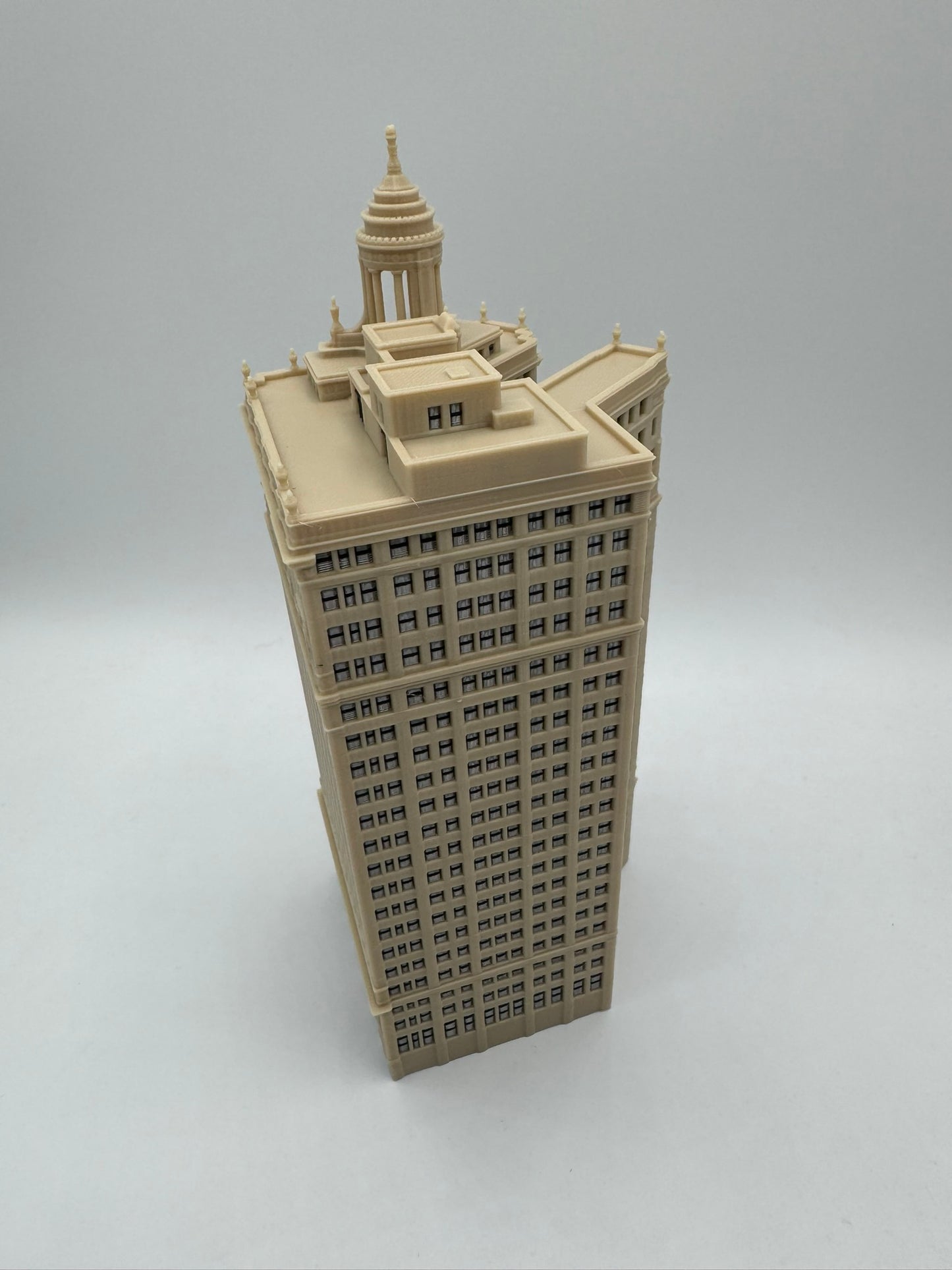 London Guarantee Building Model- 3D Printed Full Color