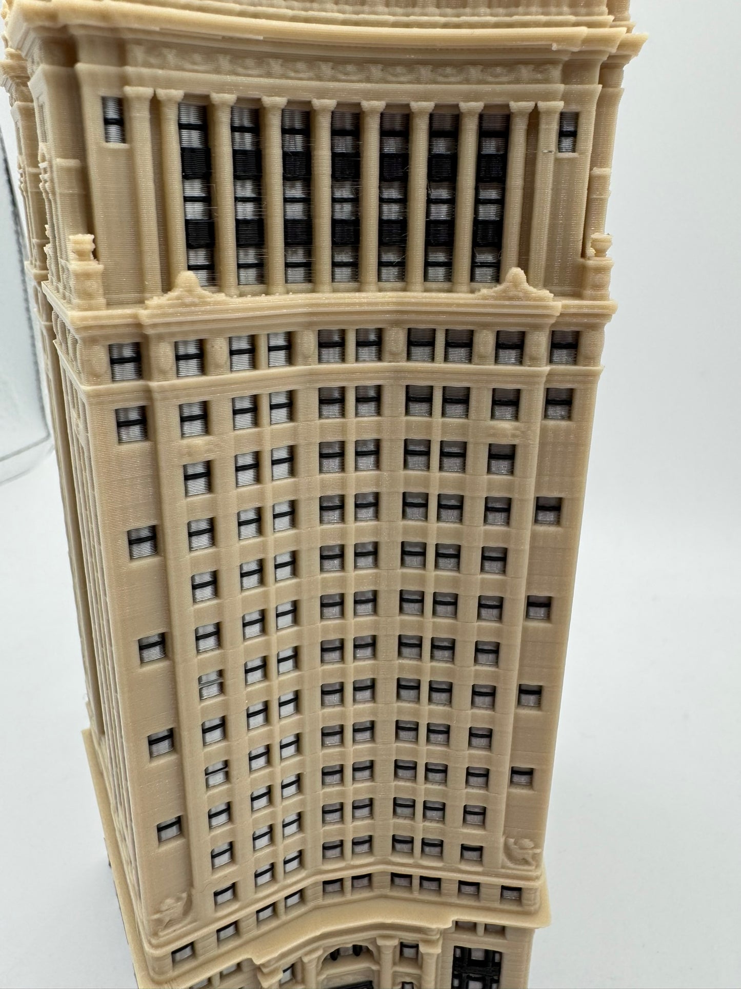 London Guarantee Building Model- 3D Printed Full Color