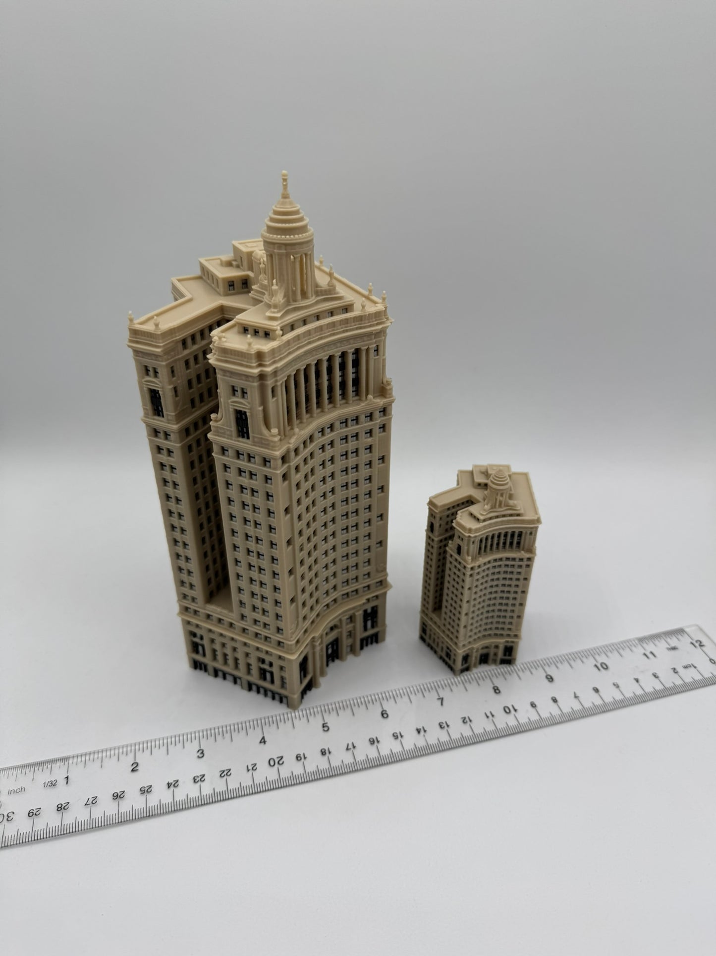London Guarantee Building Model- 3D Printed Full Color