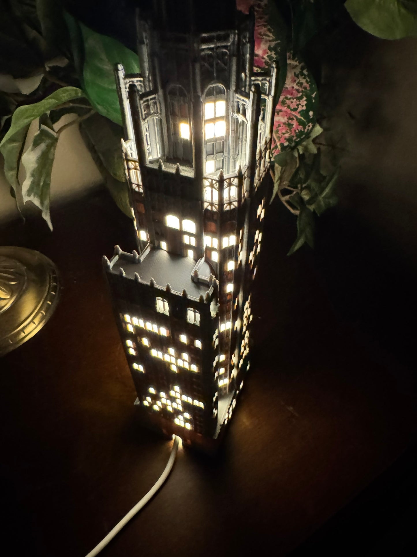 Tribune Tower Light Up Model- 3D Printed