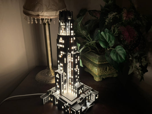 Cathedral of Learning Light Up Model- 3D Printed