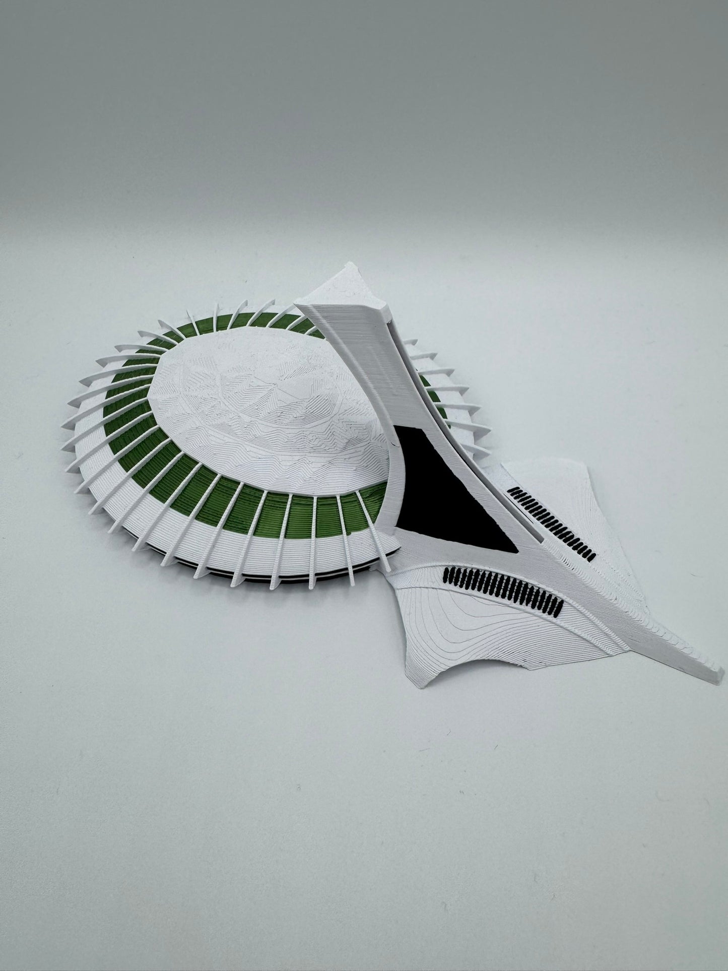 Montreal Olympic Stadium Model- 3D Printed Full Color